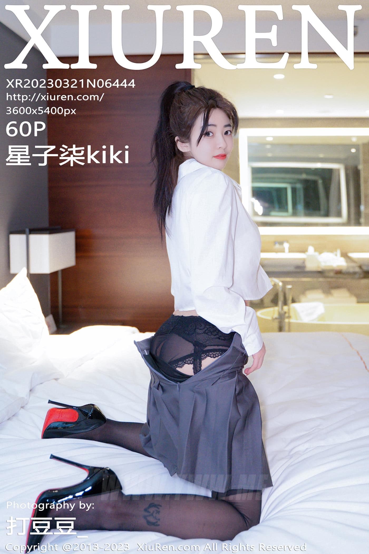 XiuRen秀人网 No.6444 星子柒kiki 黑丝美腿