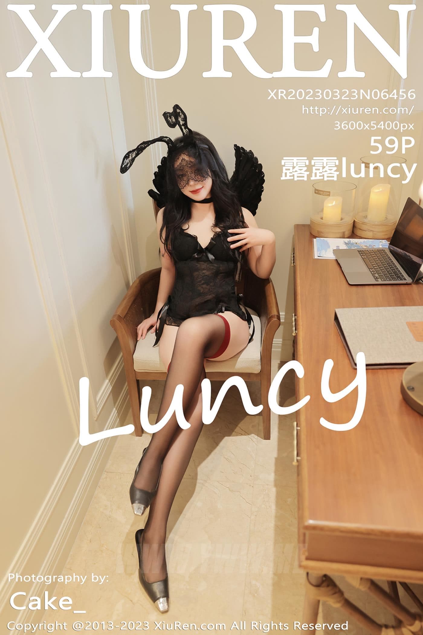 XiuRen秀人网 No.6456 露露luncy 黑丝美腿
