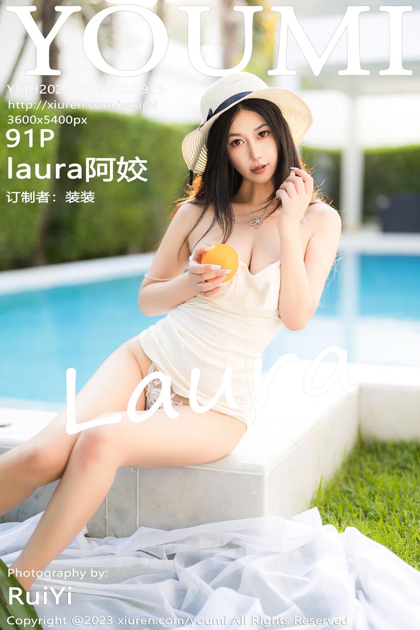 YOUMI尤蜜荟 VOL.915 laura阿姣 泰国旅拍