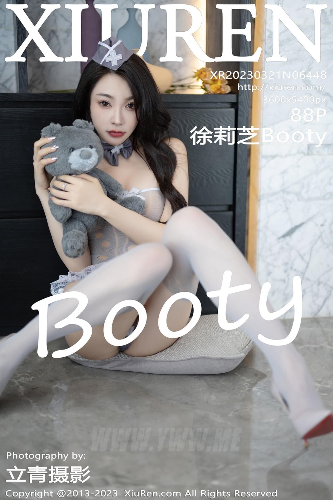 XiuRen秀人网 No.6448 徐莉芝Booty 黑丝美腿