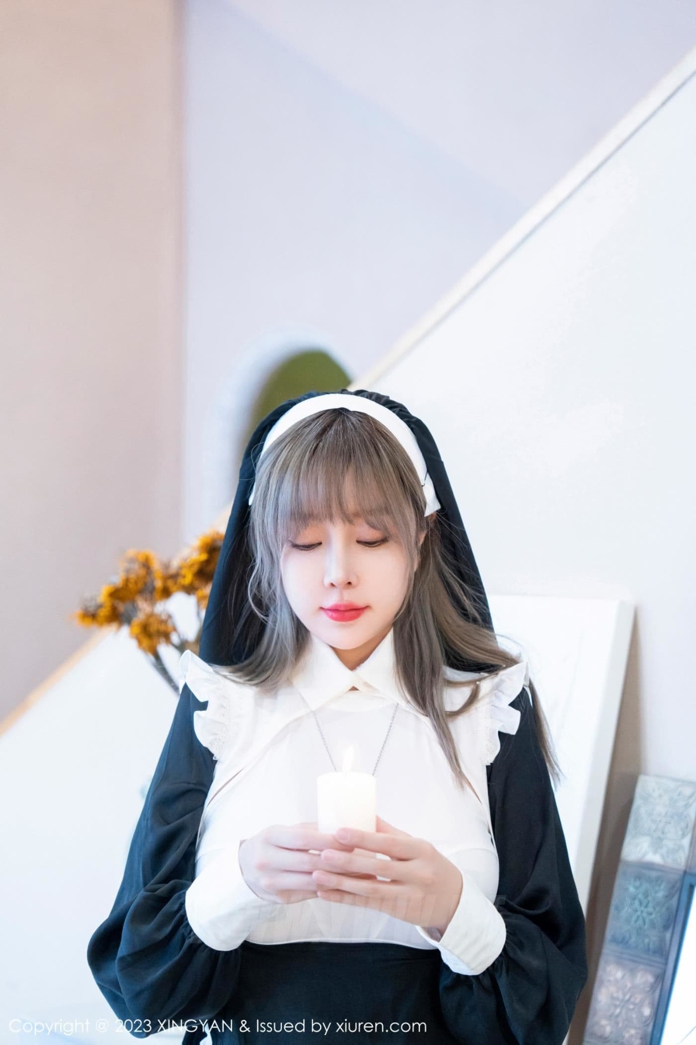 XINGYAN星颜社 VOL.187 王雨纯 修女服美臀