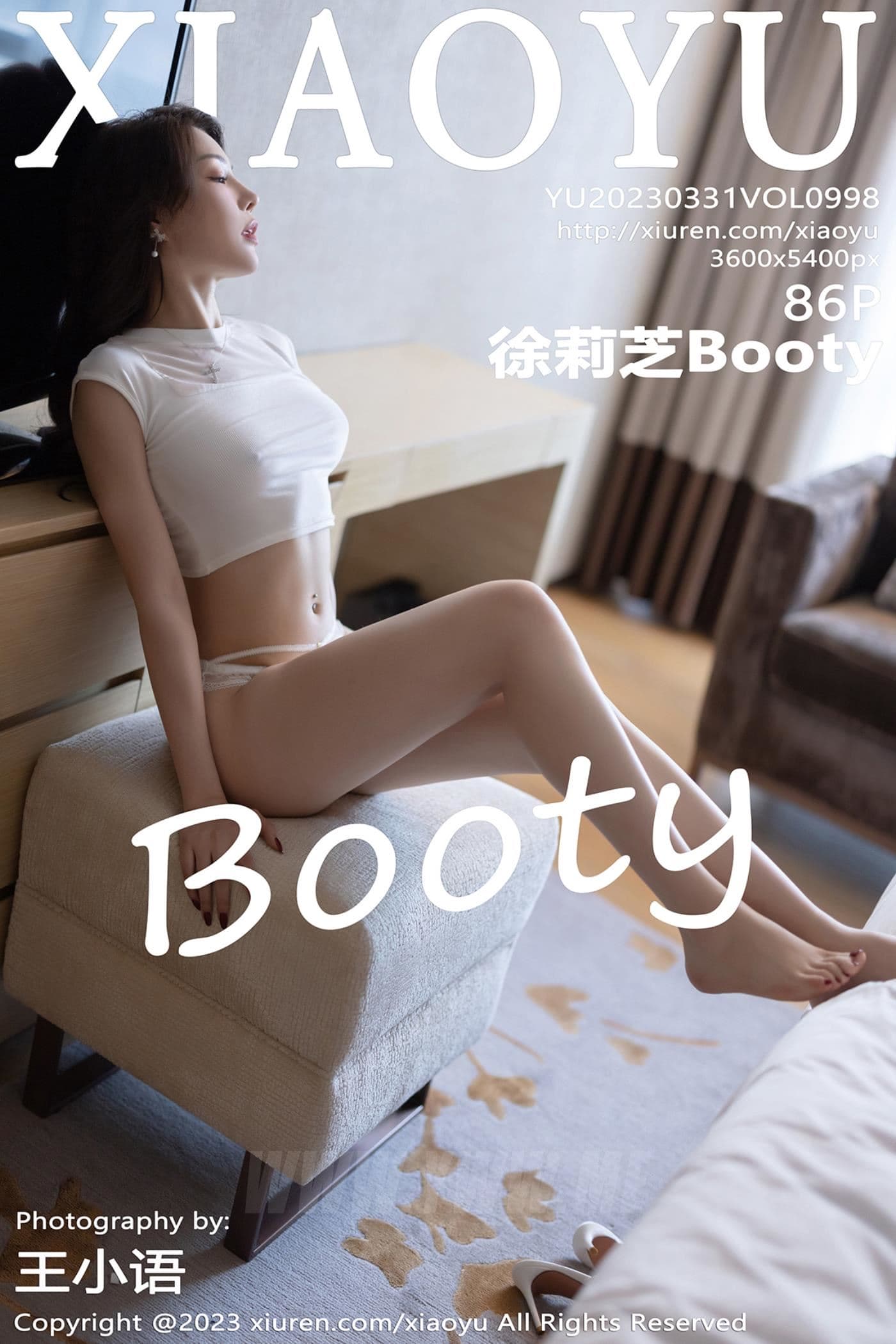 XIAOYU语画界 VOL.998 徐莉芝Booty 丝袜美腿