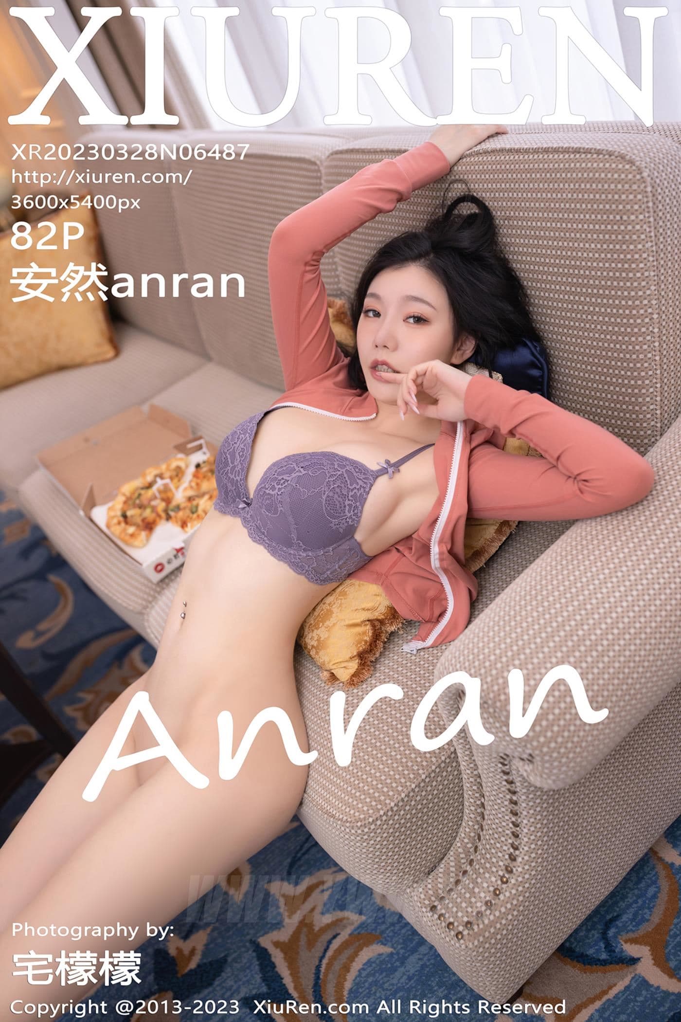 XiuRen秀人网 No.6487 安然anran 运动美臀