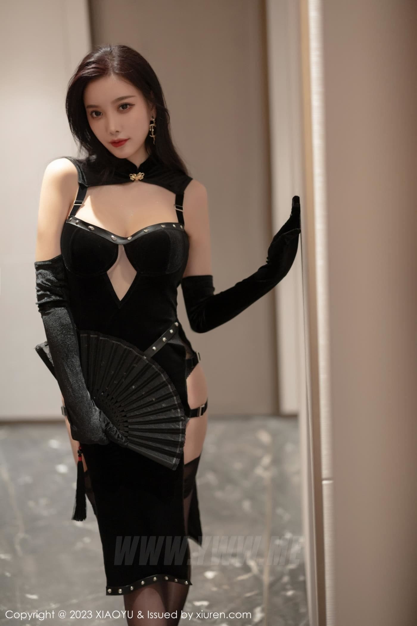 XIAOYU语画界 VOL.1002 杨晨晨Yome 黑丝美臀
