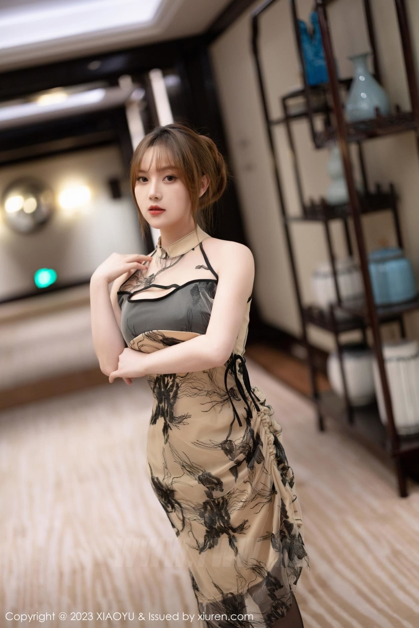 XIAOYU语画界 VOL.1004 豆瓣酱 黑丝美腿
