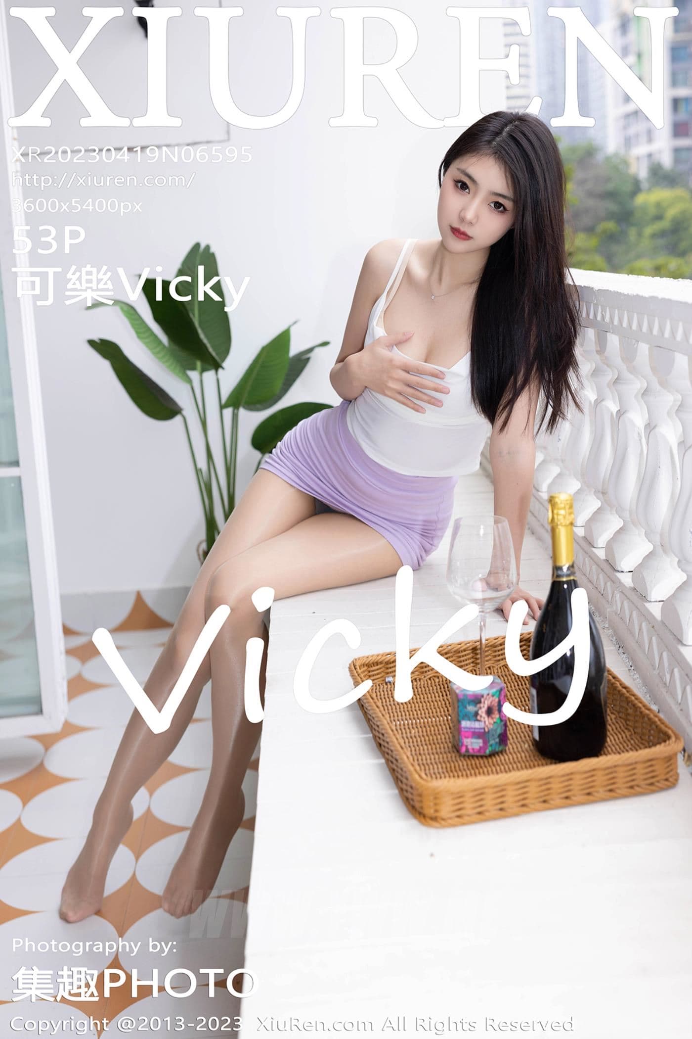 XiuRen秀人网 No.6595 可樂Vicky 丝袜美腿