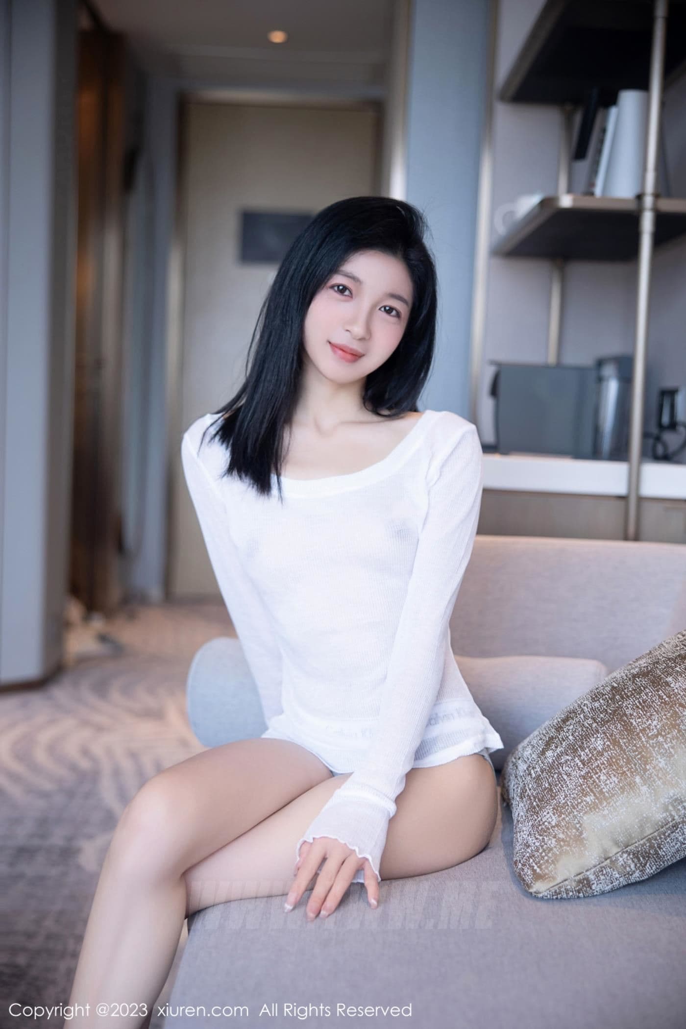 XiuRen秀人网 No.6619 茜茜Kimi 清纯美腿