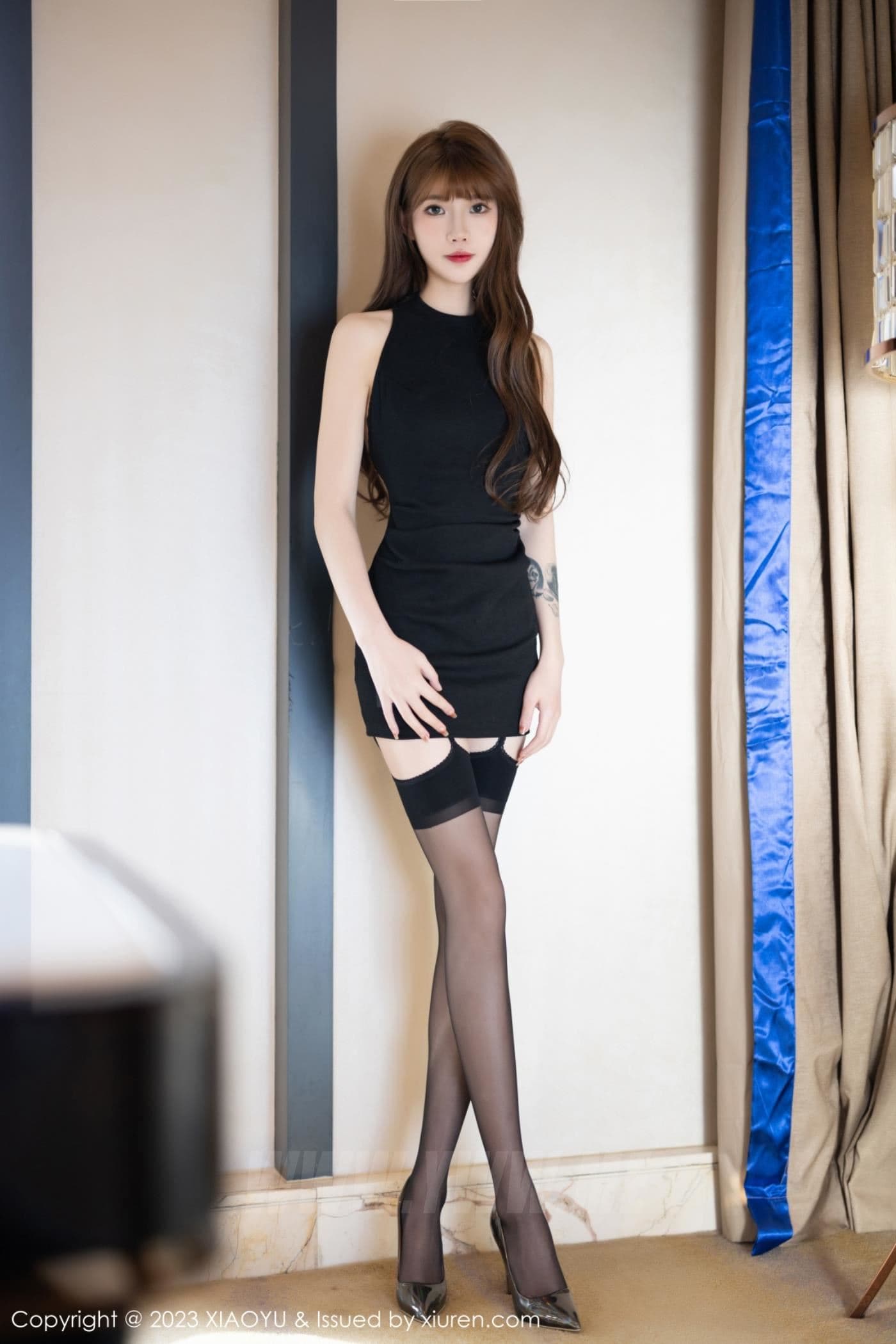 XIAOYU语画界 VOL.1008 77qiqi 黑丝美腿
