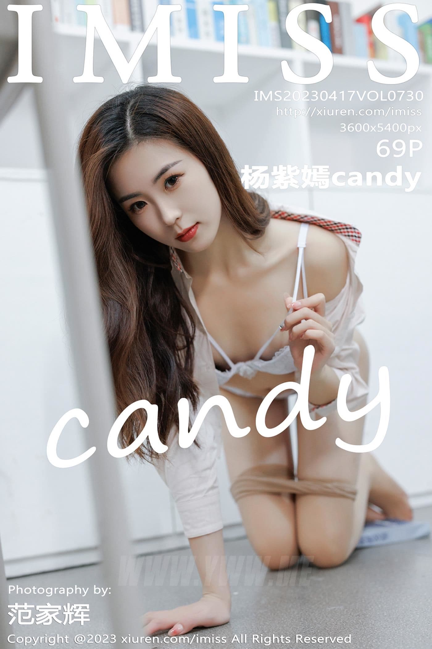 IMISS爱蜜社 VOL.730 杨紫嫣candy 短裙美腿