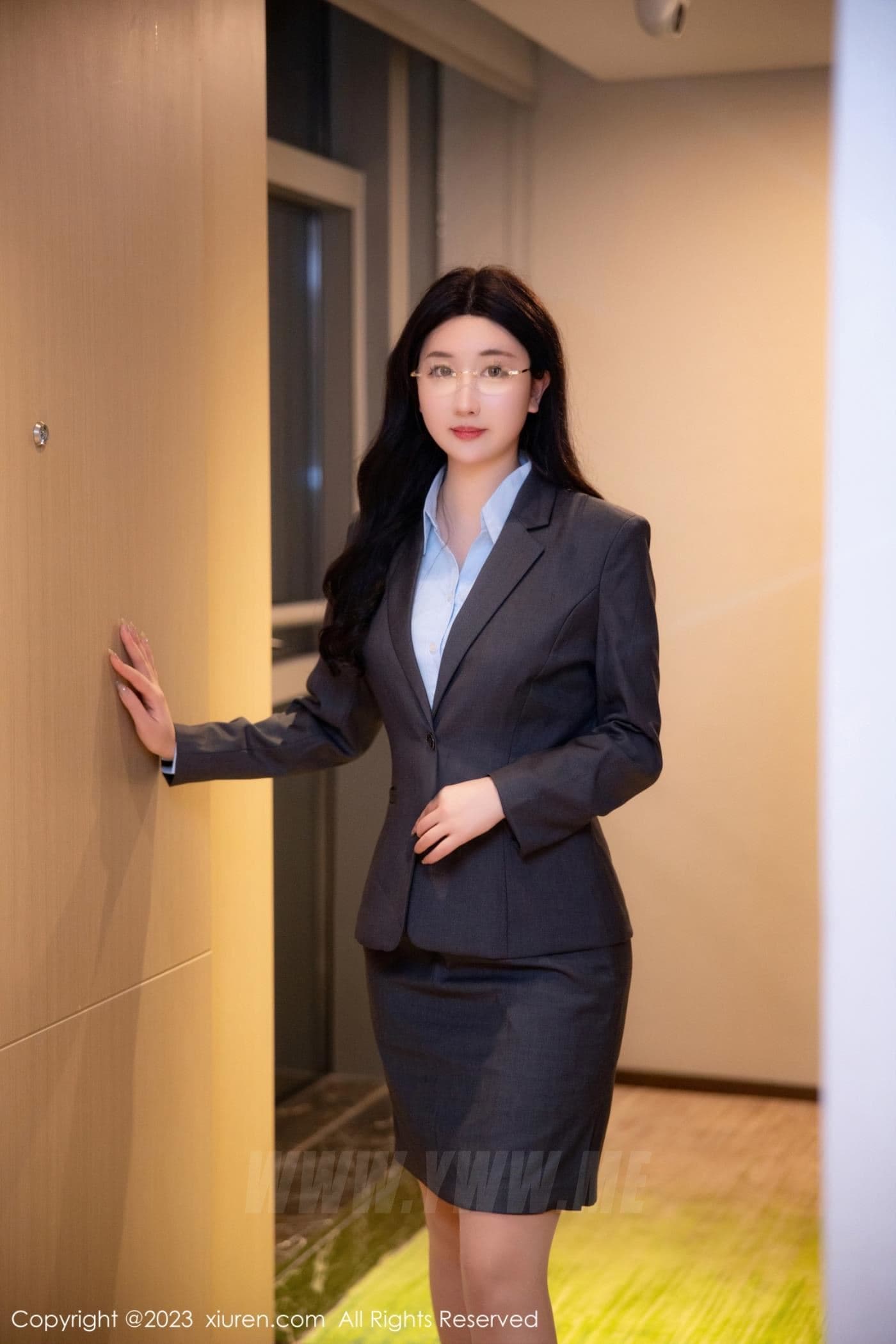 XiuRen秀人网 No.6607 江真真 丝袜制服