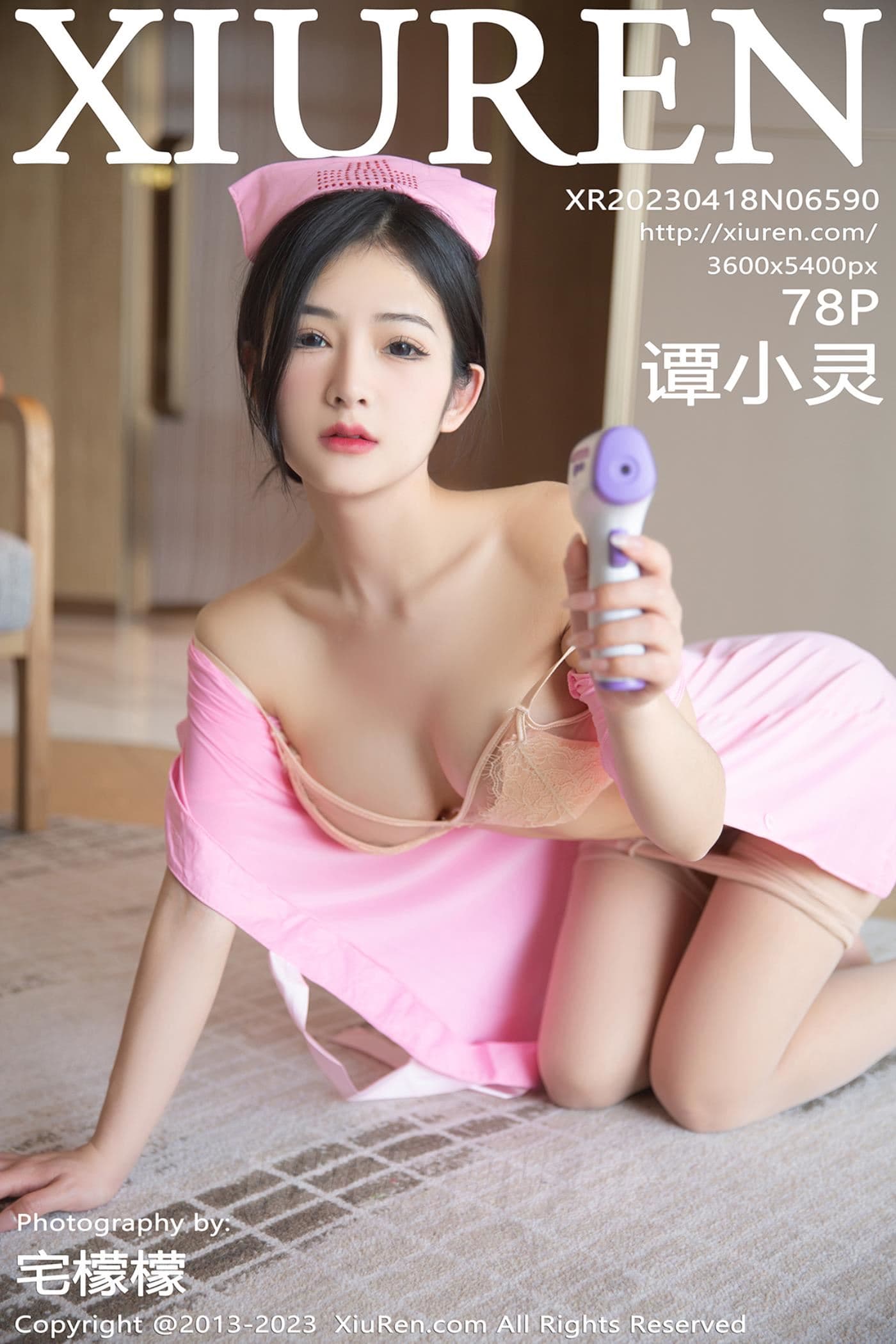 XiuRen秀人网 No.6590 谭小灵 护士服美腿
