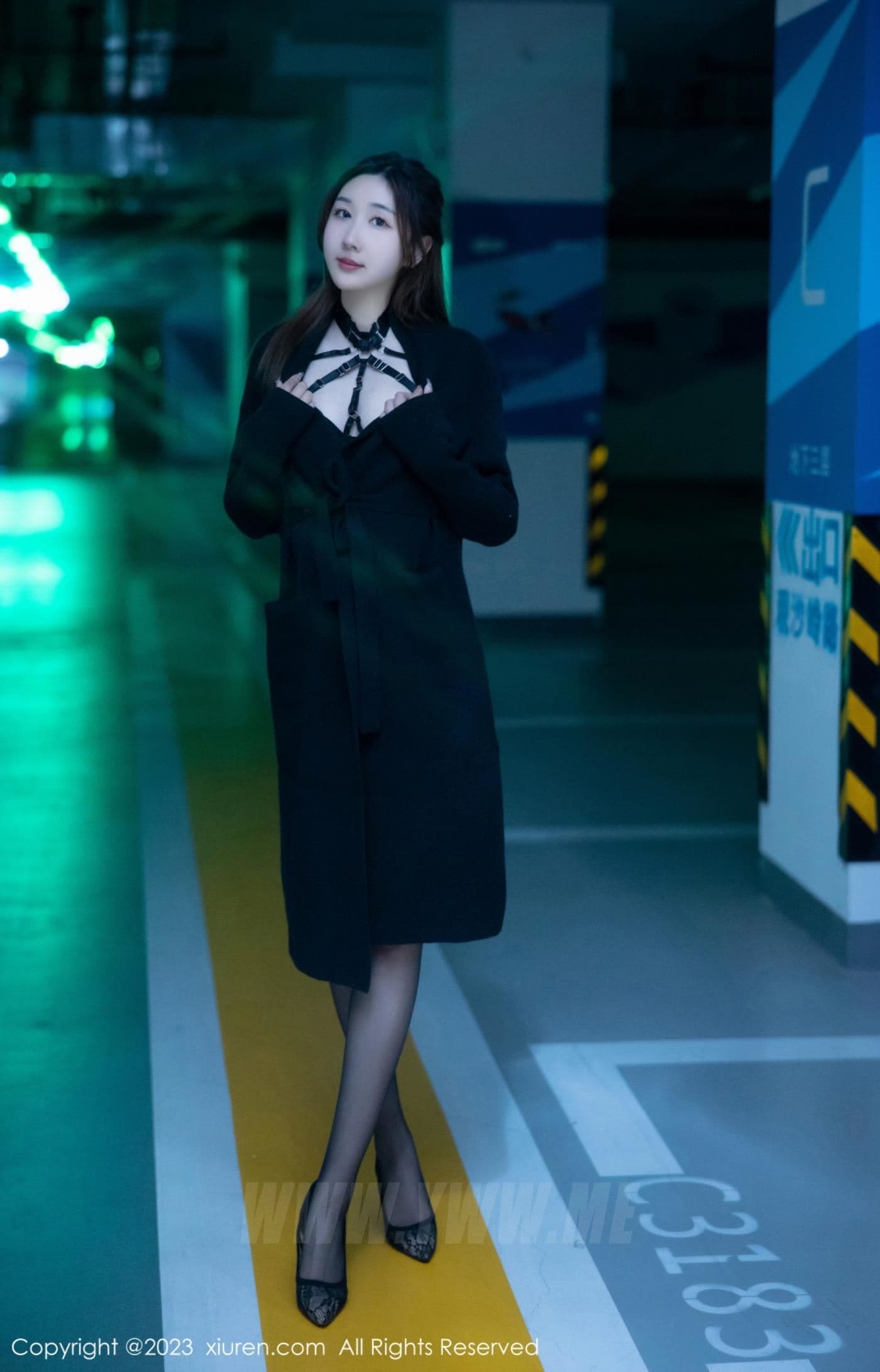 XiuRen秀人网 No.6650 江真真 黑丝美臀