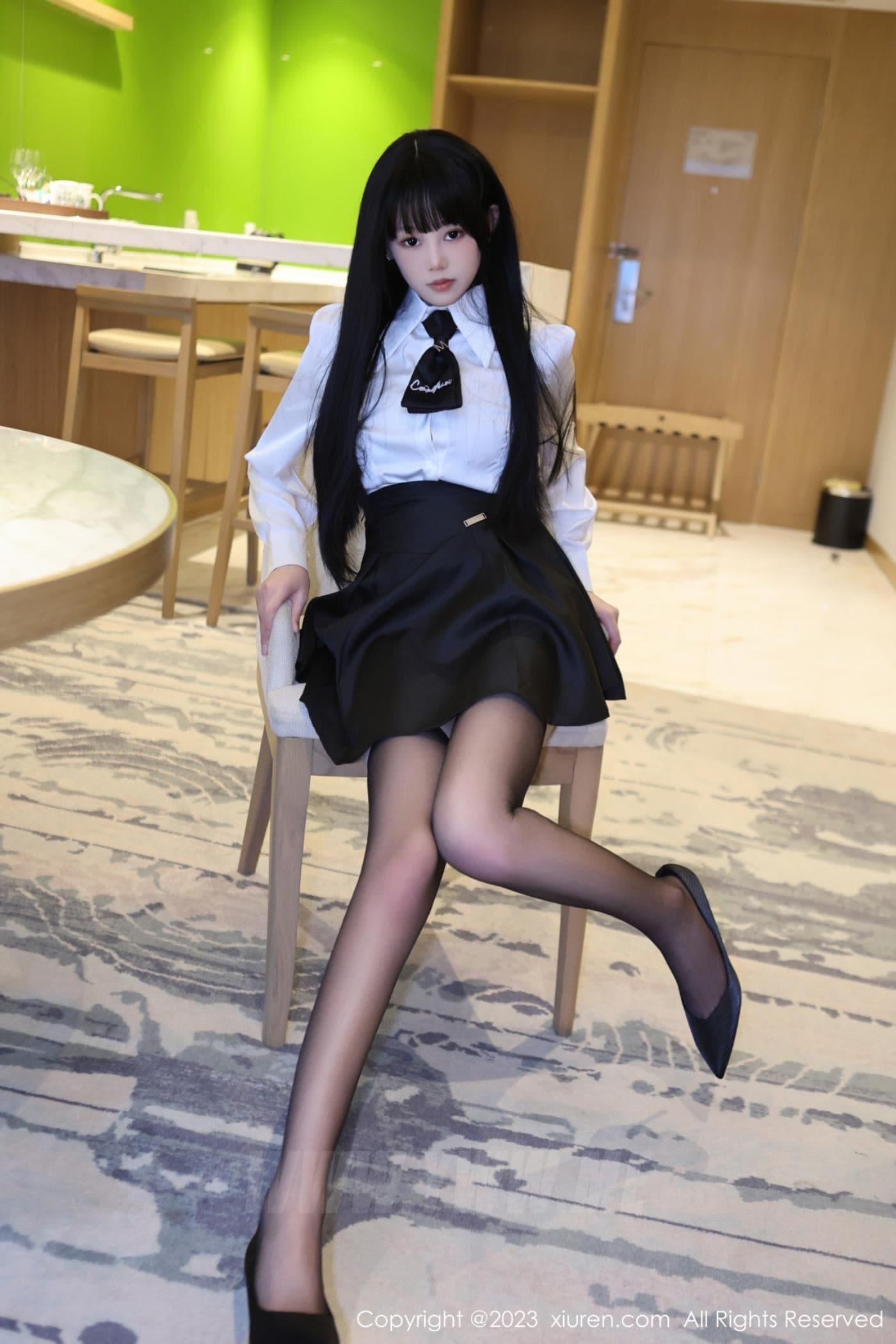 XiuRen秀人网 No.6685 早川京子 黑丝美腿