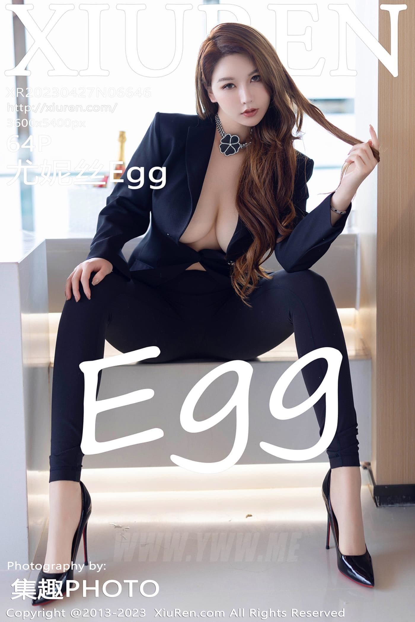 XiuRen秀人网 No.6646 尤妮丝Egg 丰腴美臀