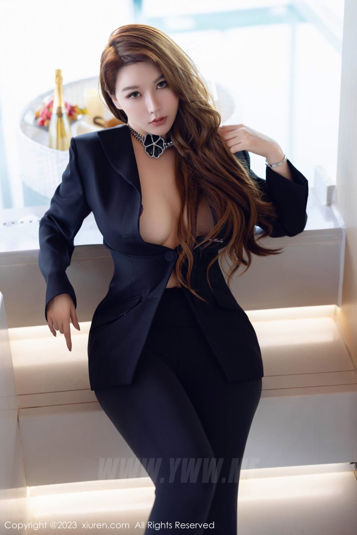 XiuRen秀人网 No.6646 尤妮丝Egg 丰腴美臀