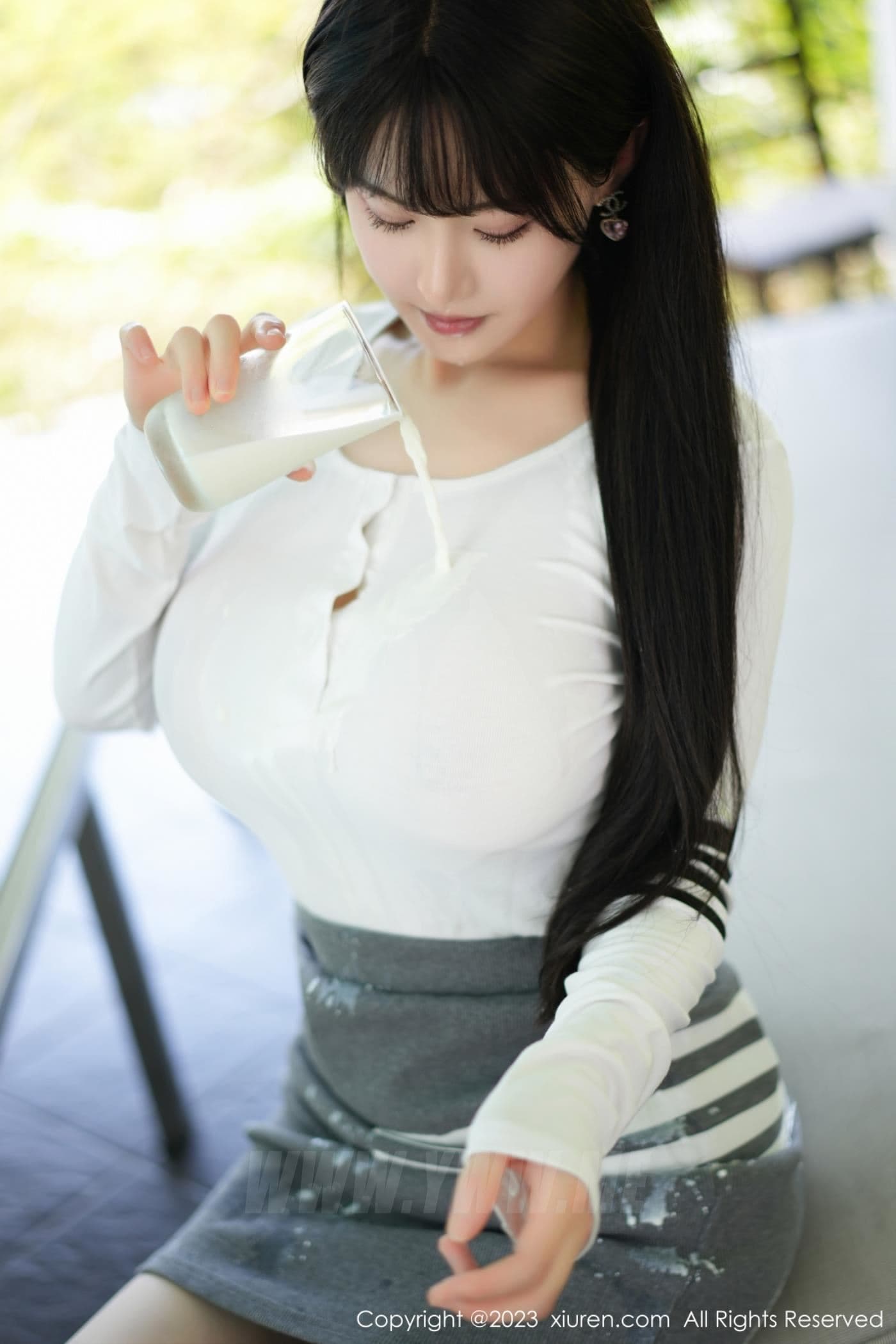XiuRen秀人网 No.6673 朱可儿Flora 短裙美臀