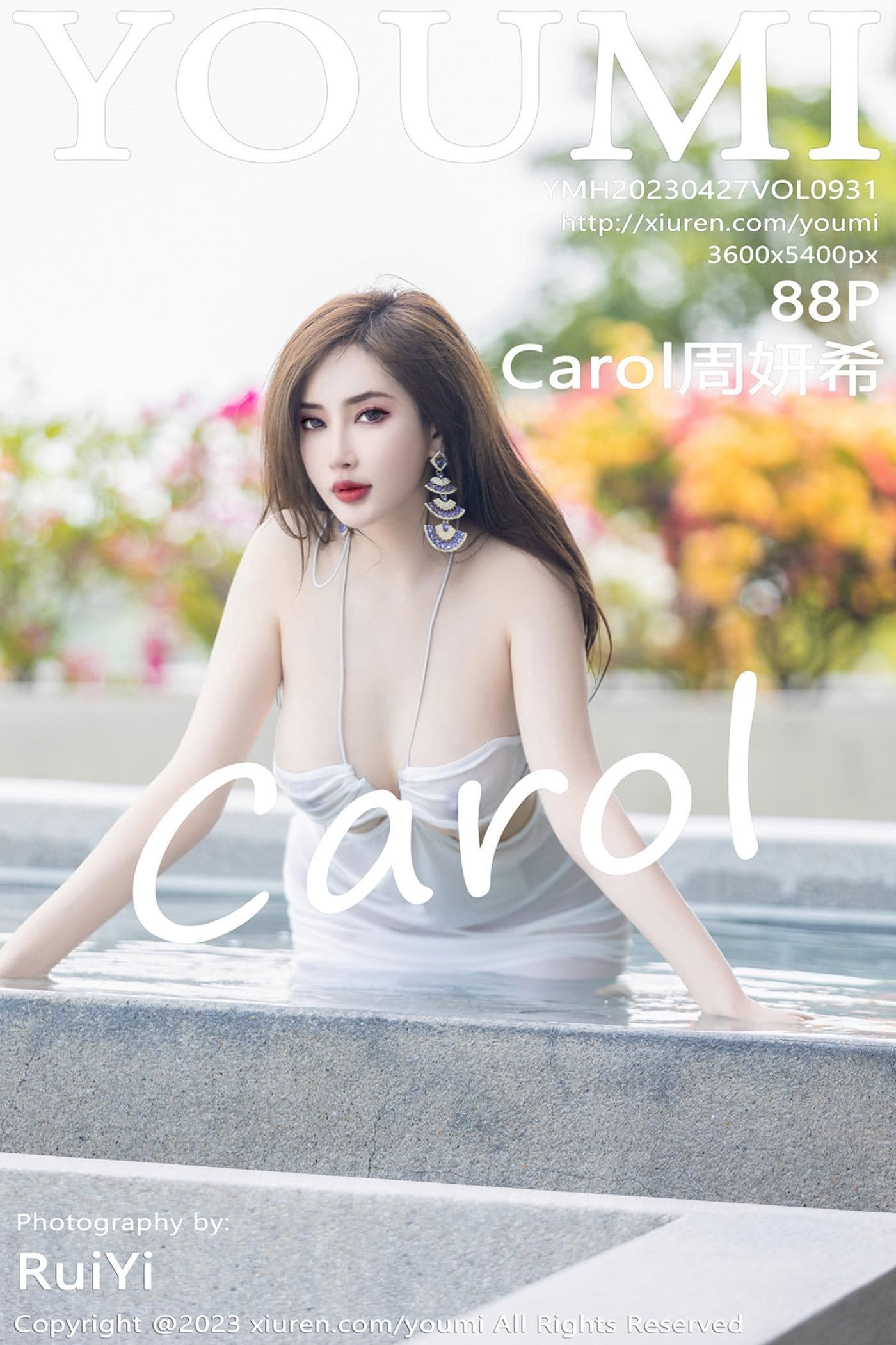 YOUMI尤蜜荟 VOL.931 Carol周妍希 泰国旅拍