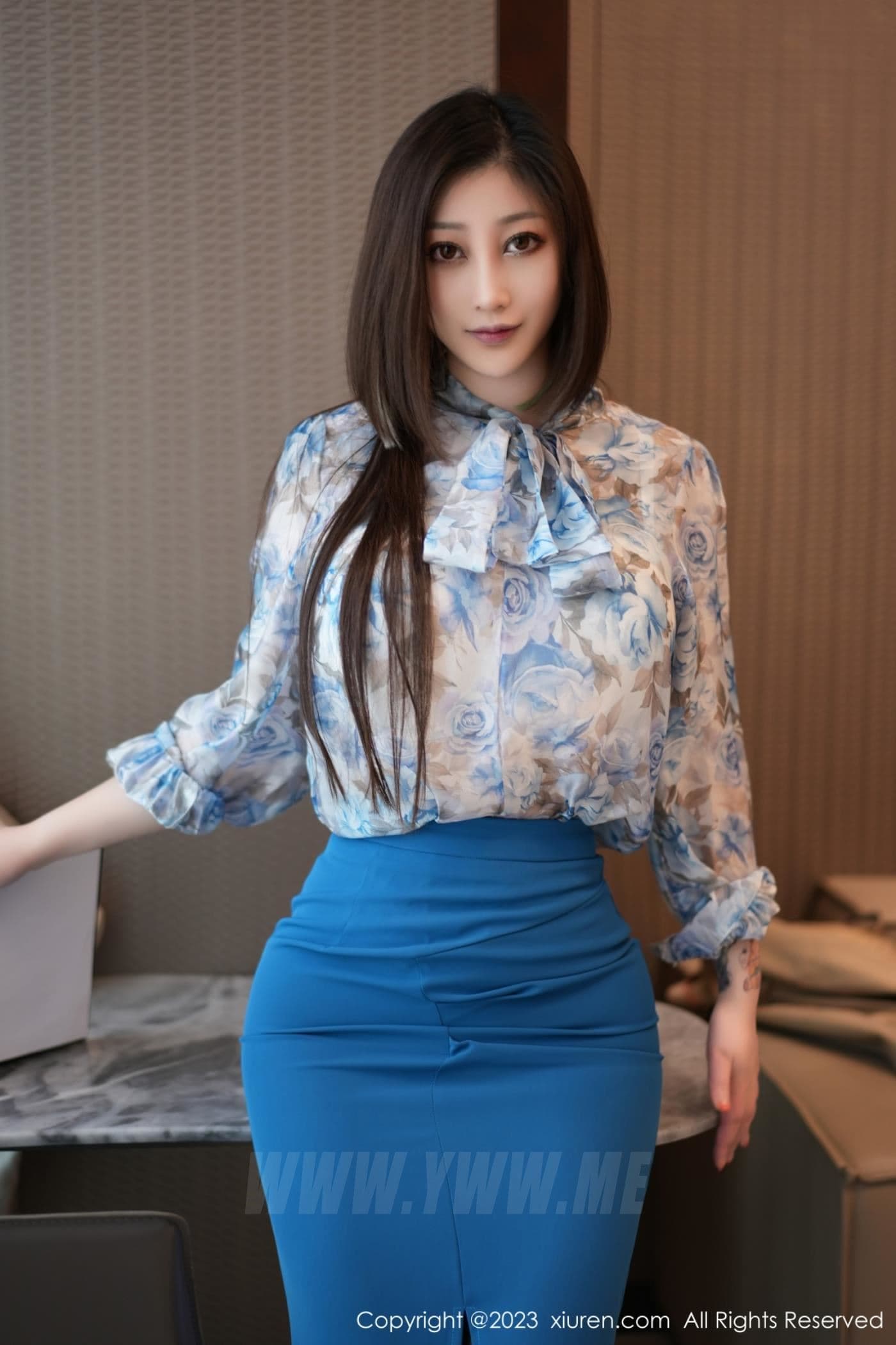 XiuRen秀人网 No.6657 妲己_Toxic 黑丝美臀