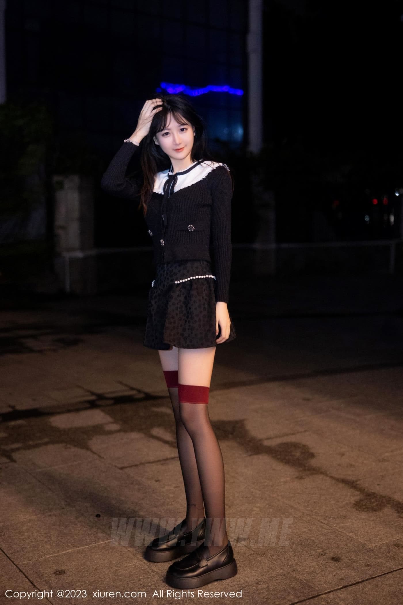 XiuRen秀人网 No.6724 幼幼 黑丝美腿