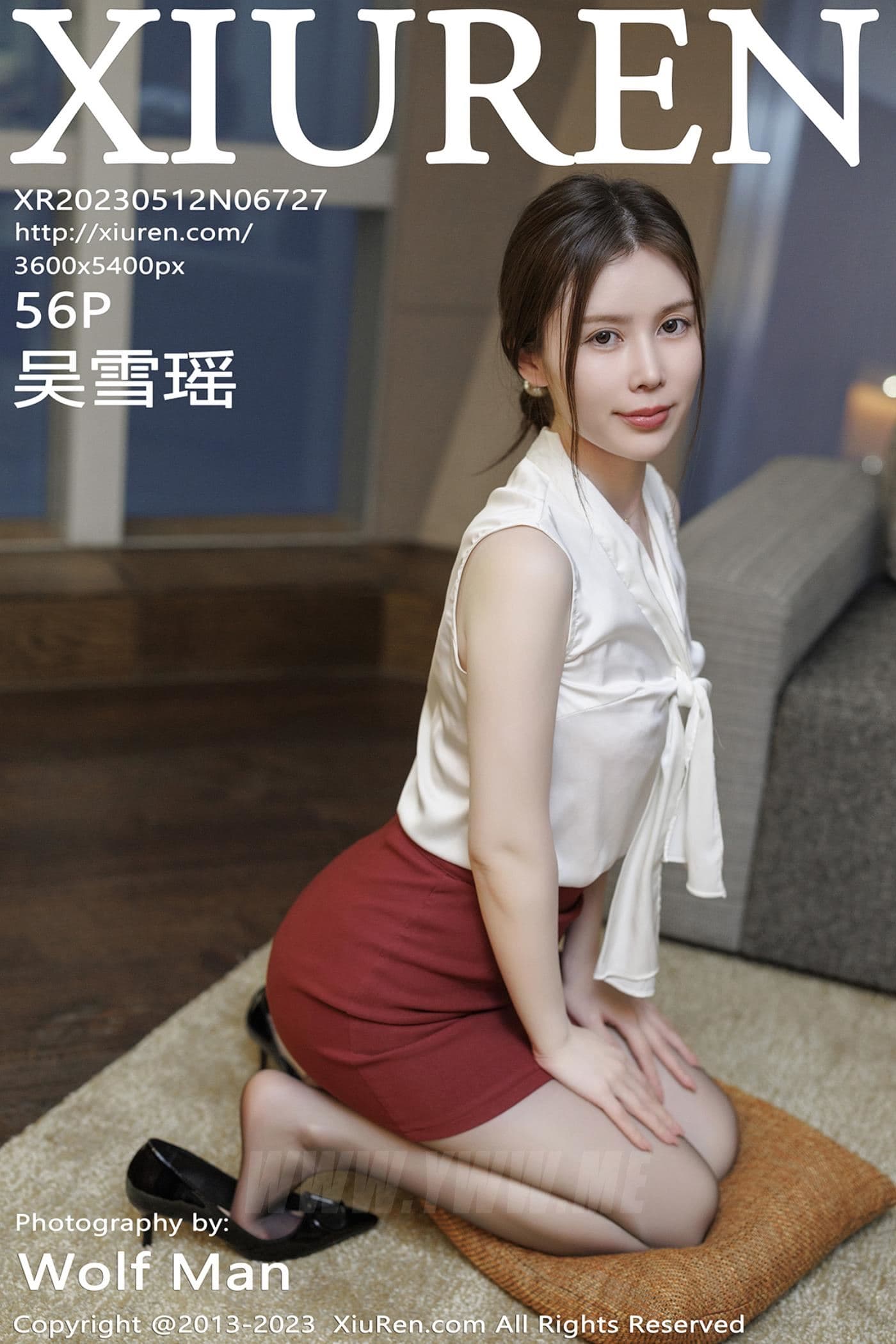 XiuRen秀人网 No.6727 吴雪瑶 短裙美腿