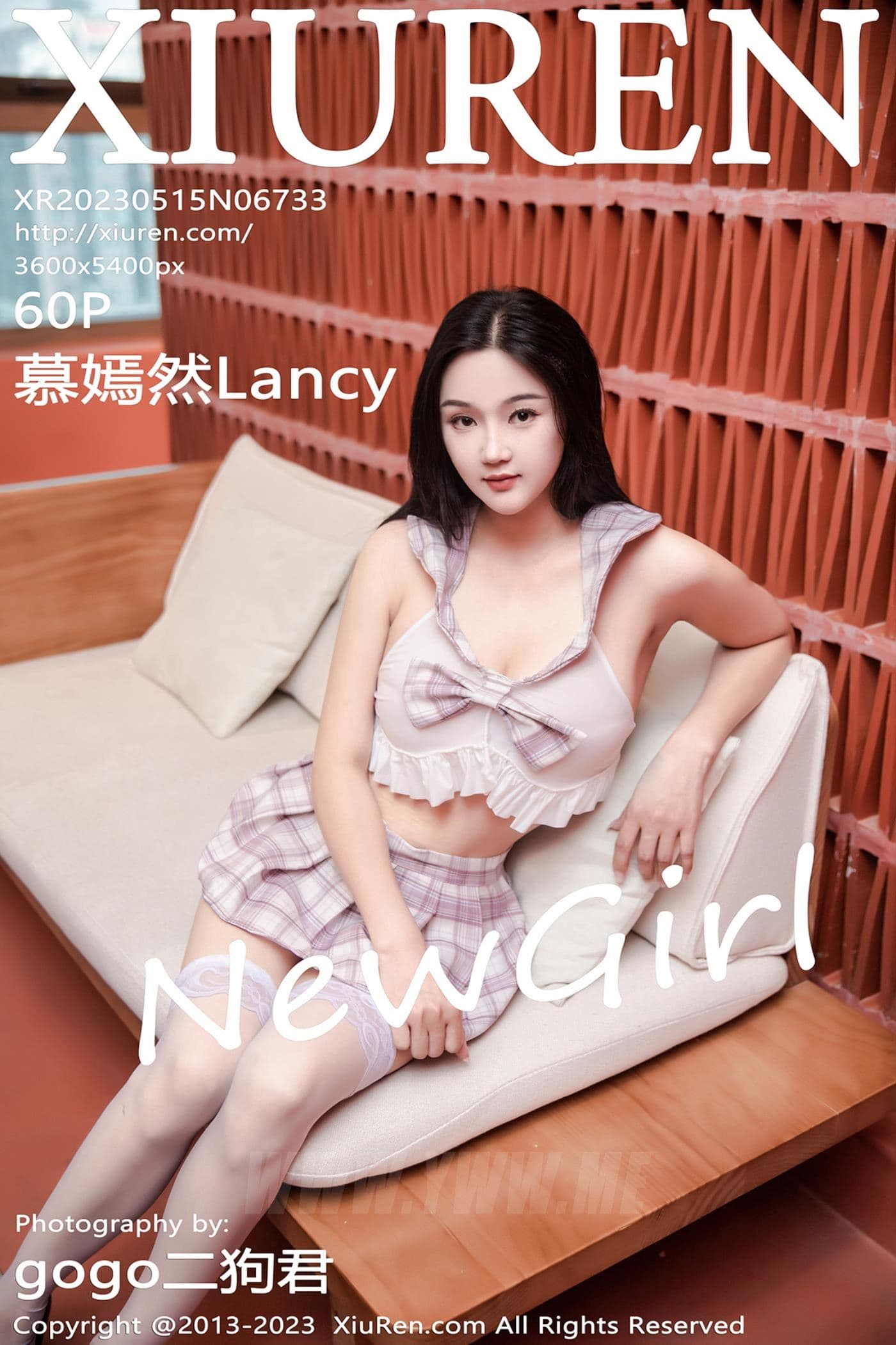 XiuRen秀人网 No.6733 慕嫣然Lancy 新人美臀