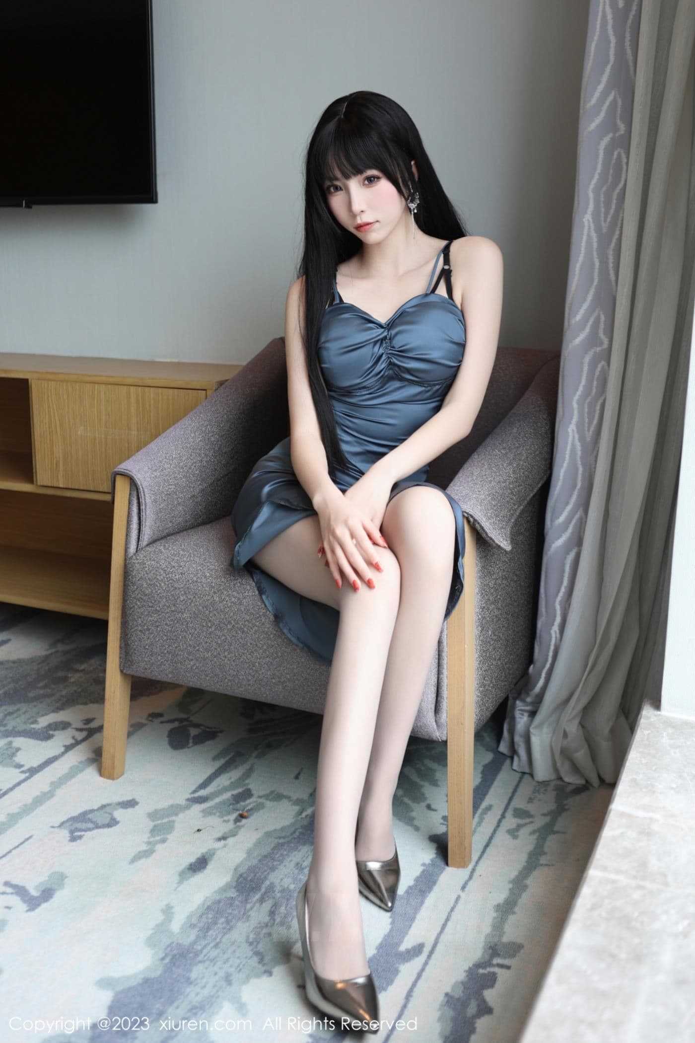 XiuRen秀人网 No.6713 江七七 丝袜美腿