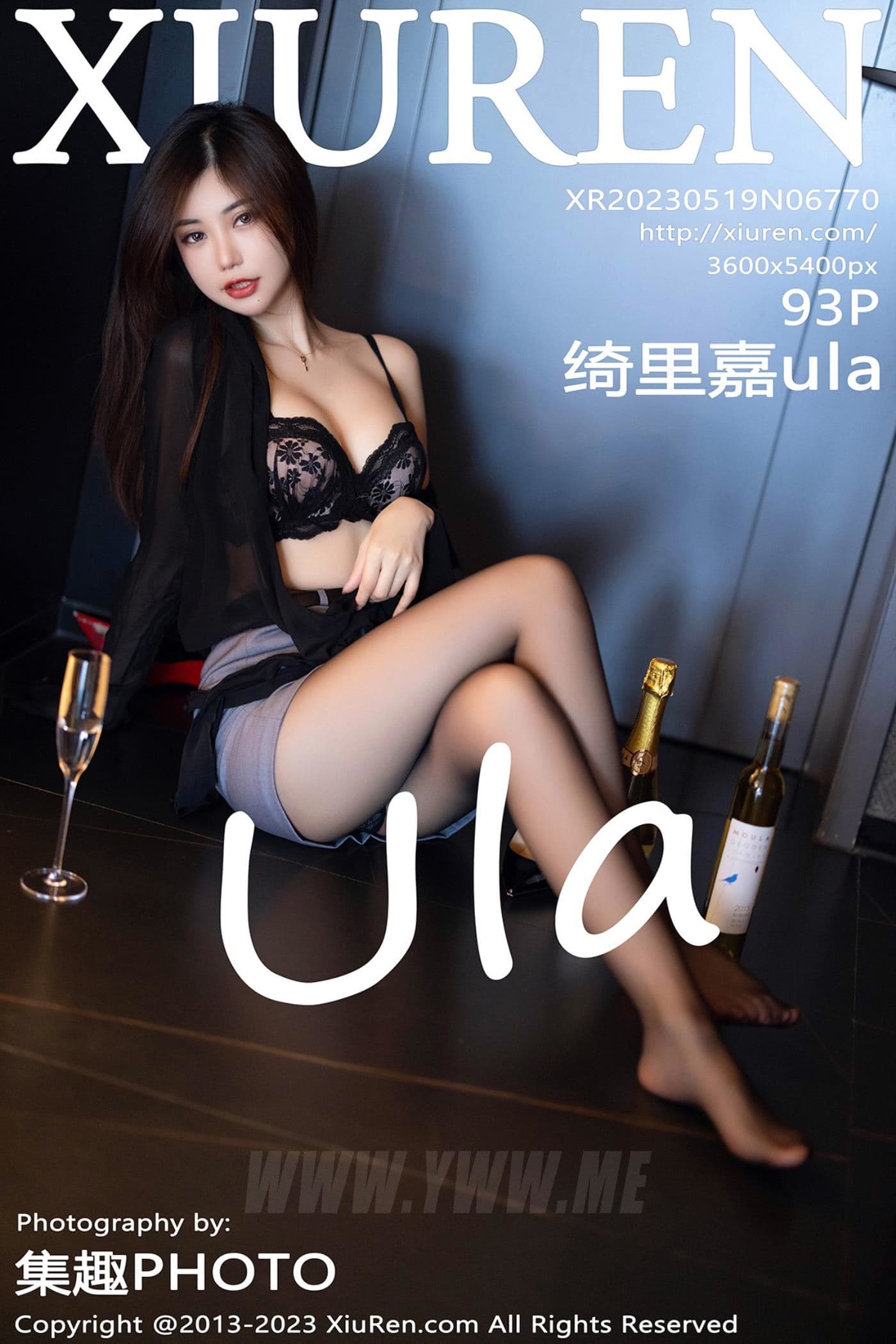 XiuRen秀人网 No.6770 绮里嘉ula 短裙黑丝