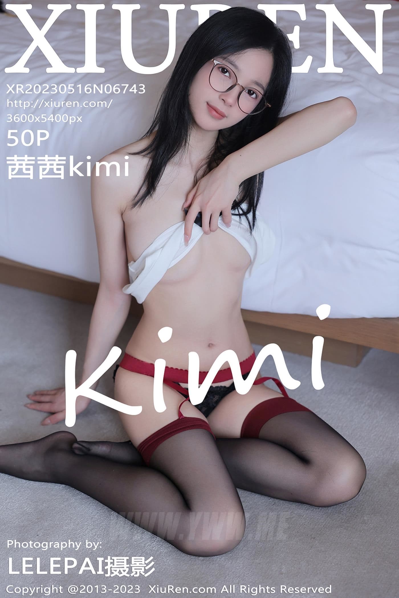 XiuRen秀人网 No.6743 茜茜Kimi 黑丝美腿