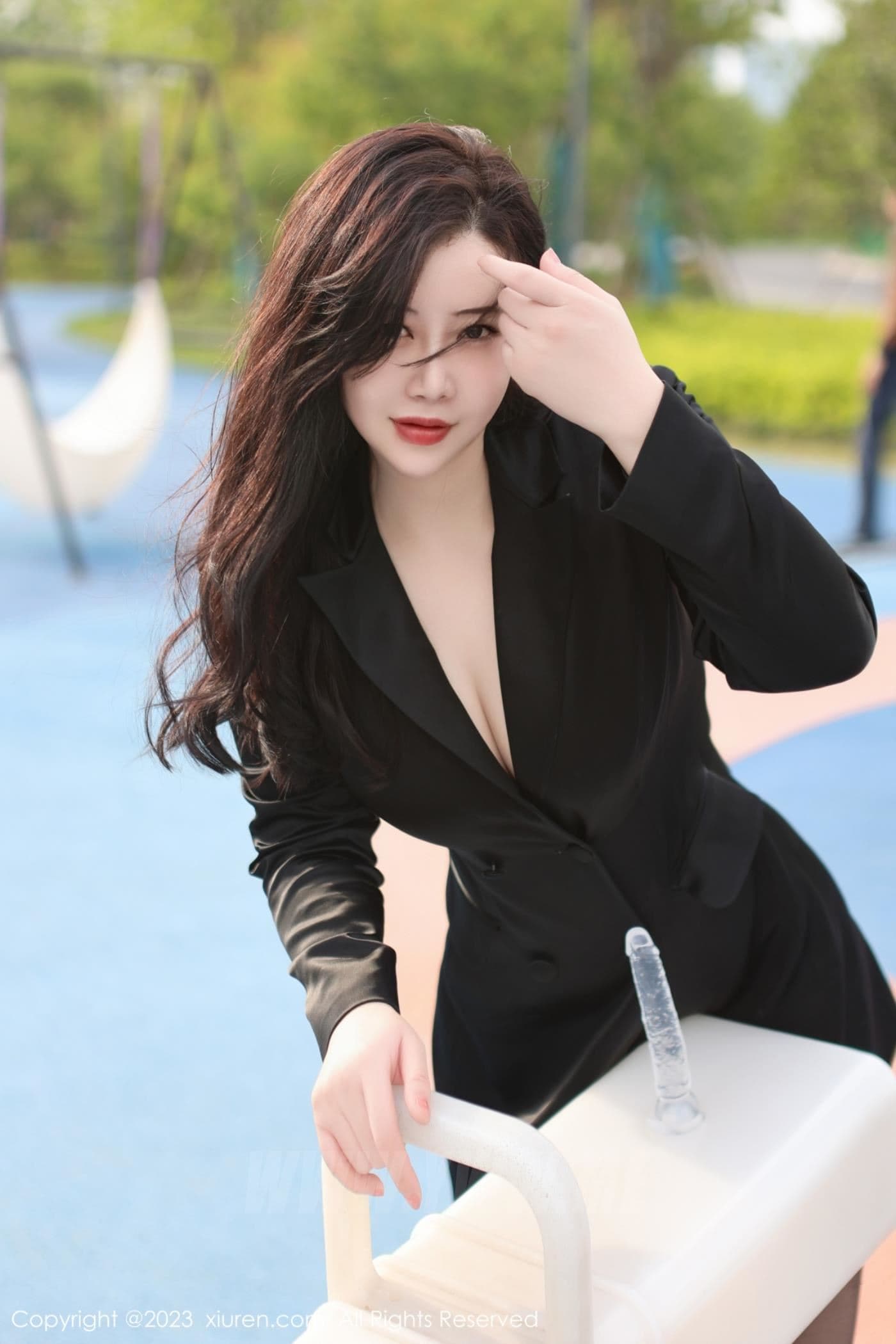 XiuRen秀人网 No.6805 王婉悠Queen 黑丝美臀