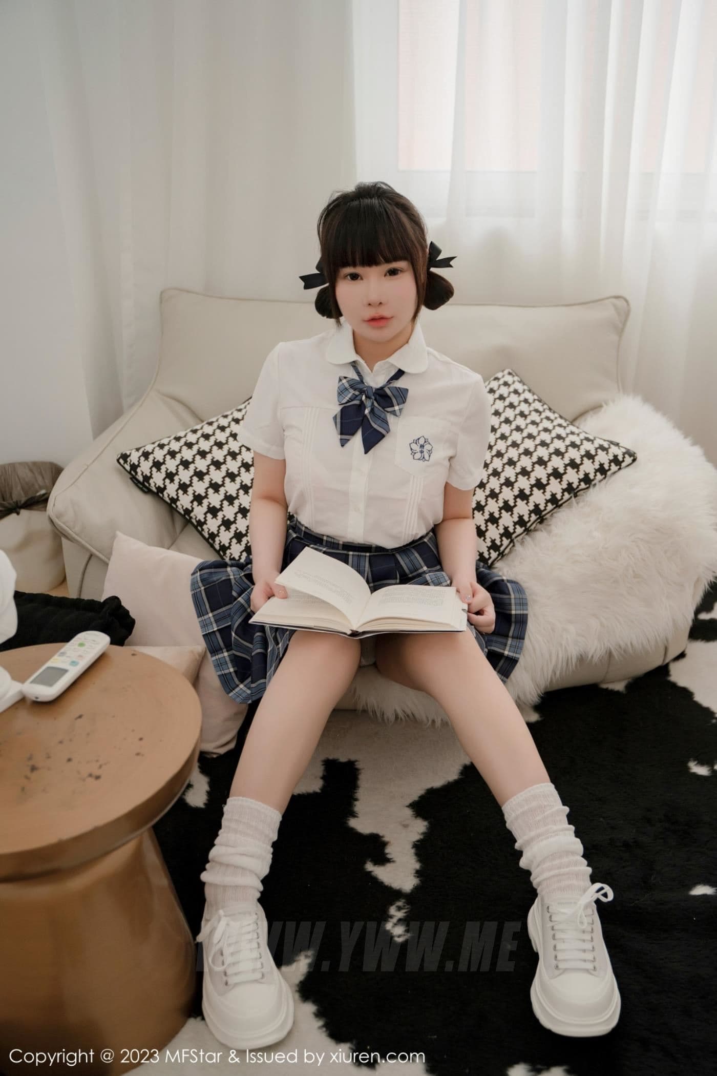 MFStar模范学院 VOL.621 水塔塔 美腿睡裙