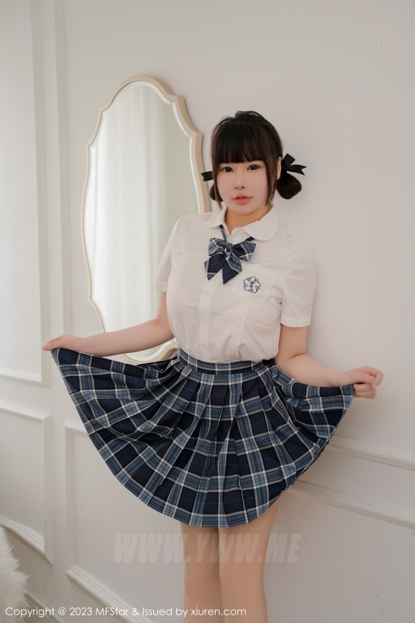 MFStar模范学院 VOL.621 水塔塔 美腿睡裙