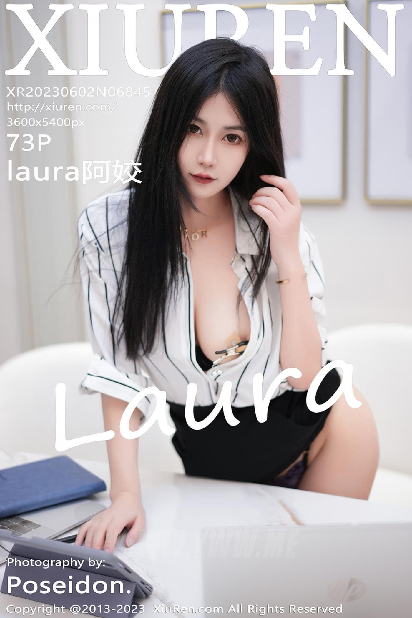 XiuRen秀人网 No.6845 laura阿姣 短裙美腿
