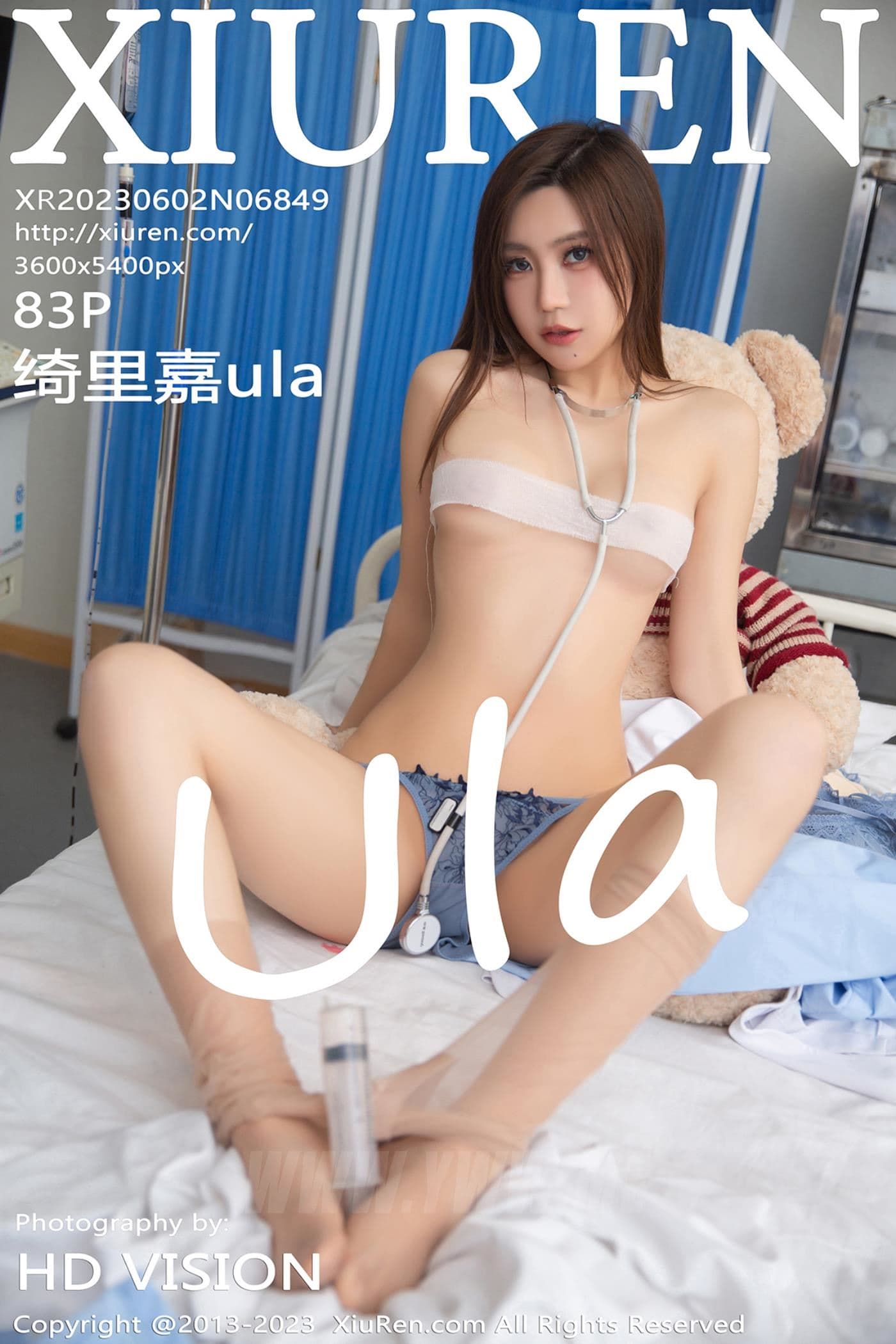 XiuRen秀人网 No.6849 绮里嘉ula 美腿医生服