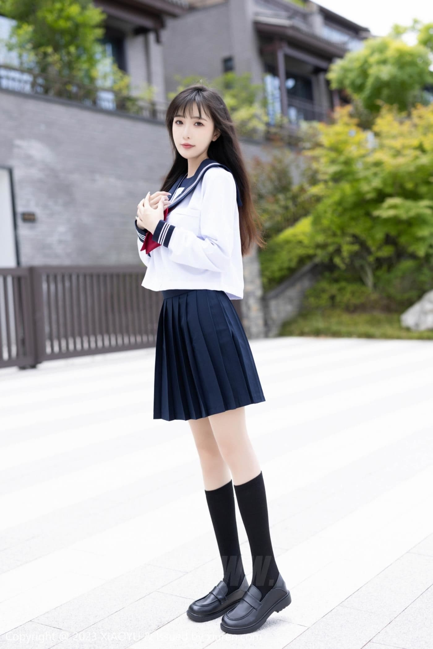 XIAOYU语画界 VOL.1045 林星阑 制服美腿