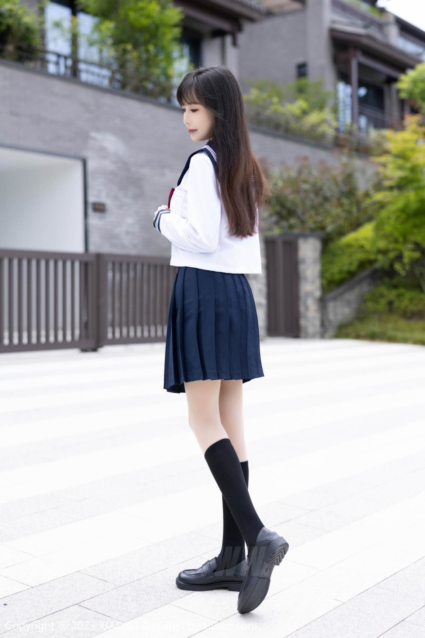 XIAOYU语画界 VOL.1045 林星阑 制服美腿