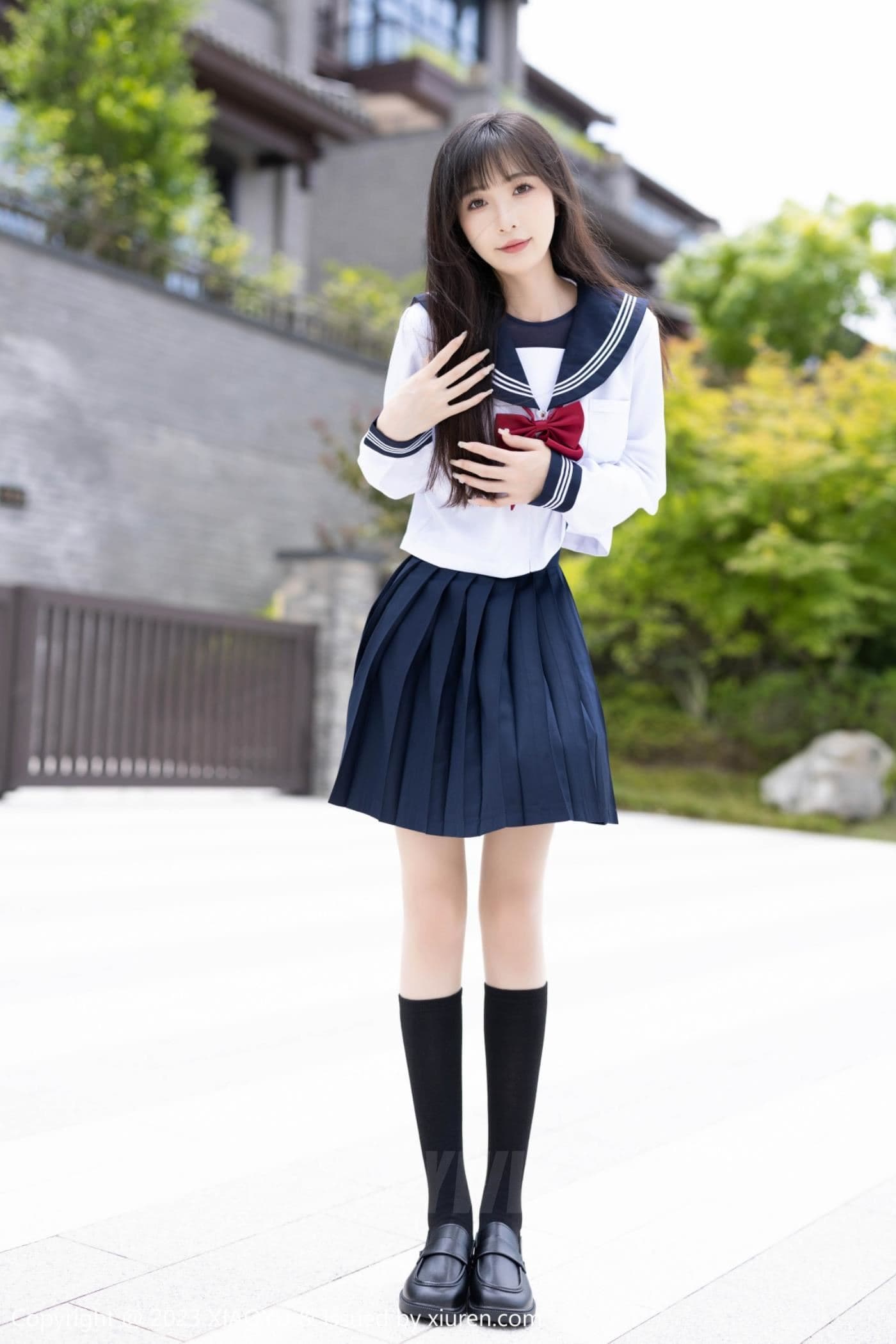 XIAOYU语画界 VOL.1045 林星阑 制服美腿