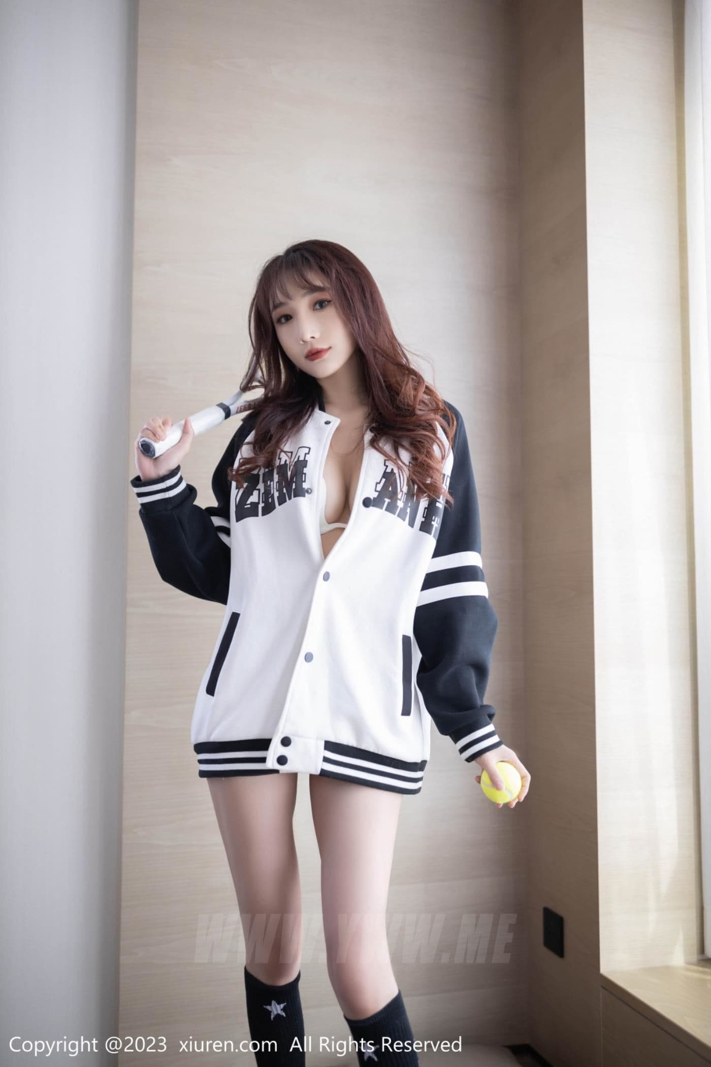 XiuRen秀人网 No.6884 陆萱萱 网球美腿