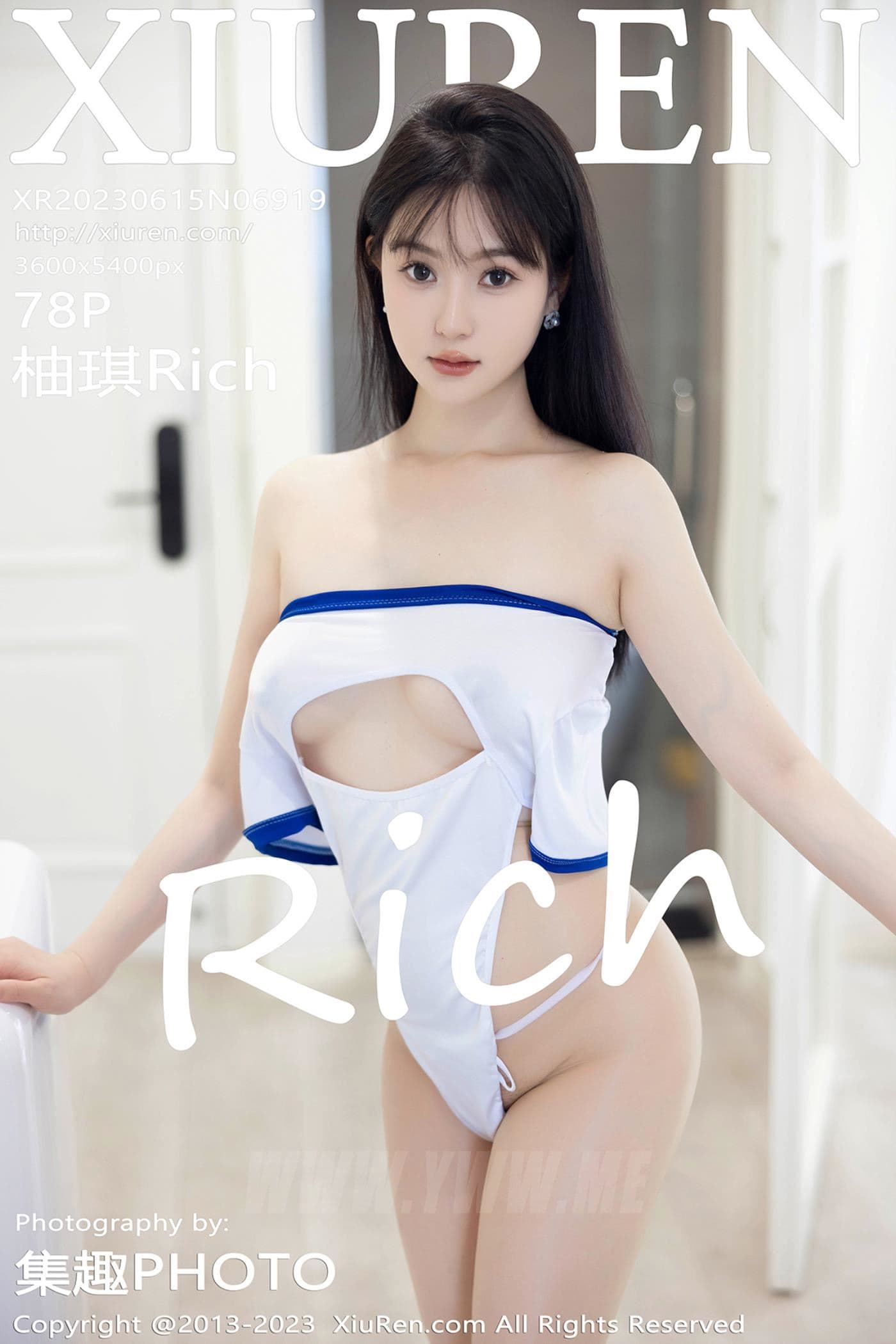 XiuRen秀人网 No.6919 柚琪Rich 牛仔裤美腿