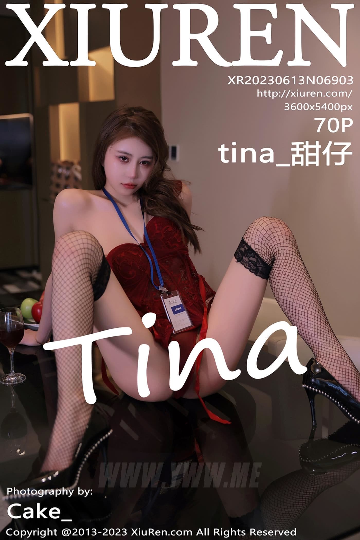 XiuRen秀人网 No.6903 tina_甜仔 黑丝美腿