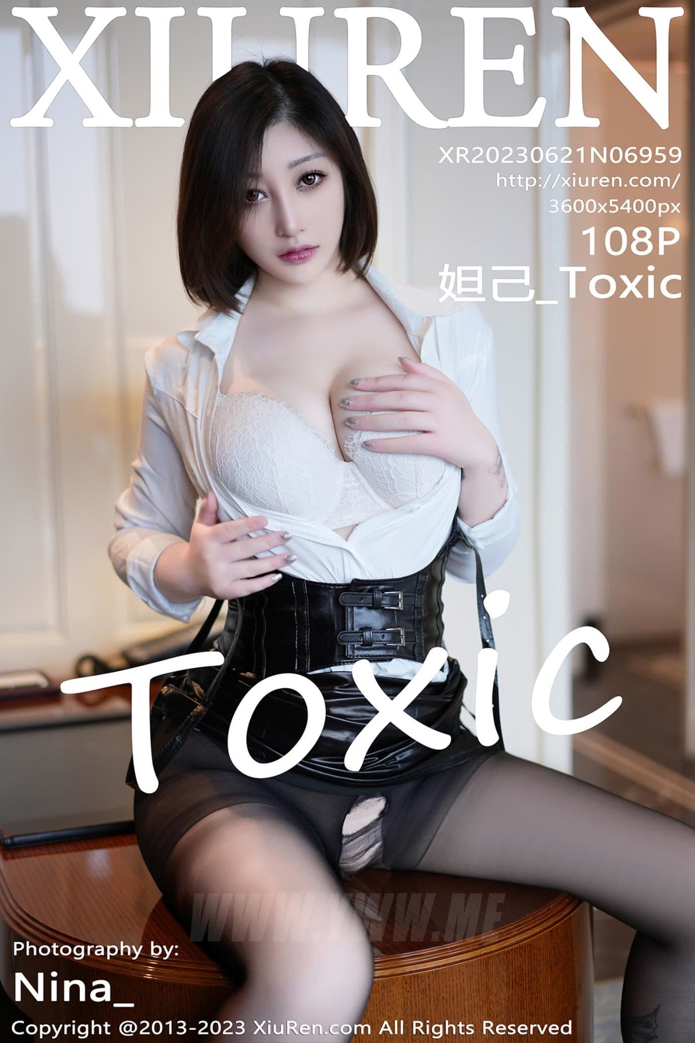 XiuRen秀人网 No.6959 妲己_Toxic 黑丝美臀