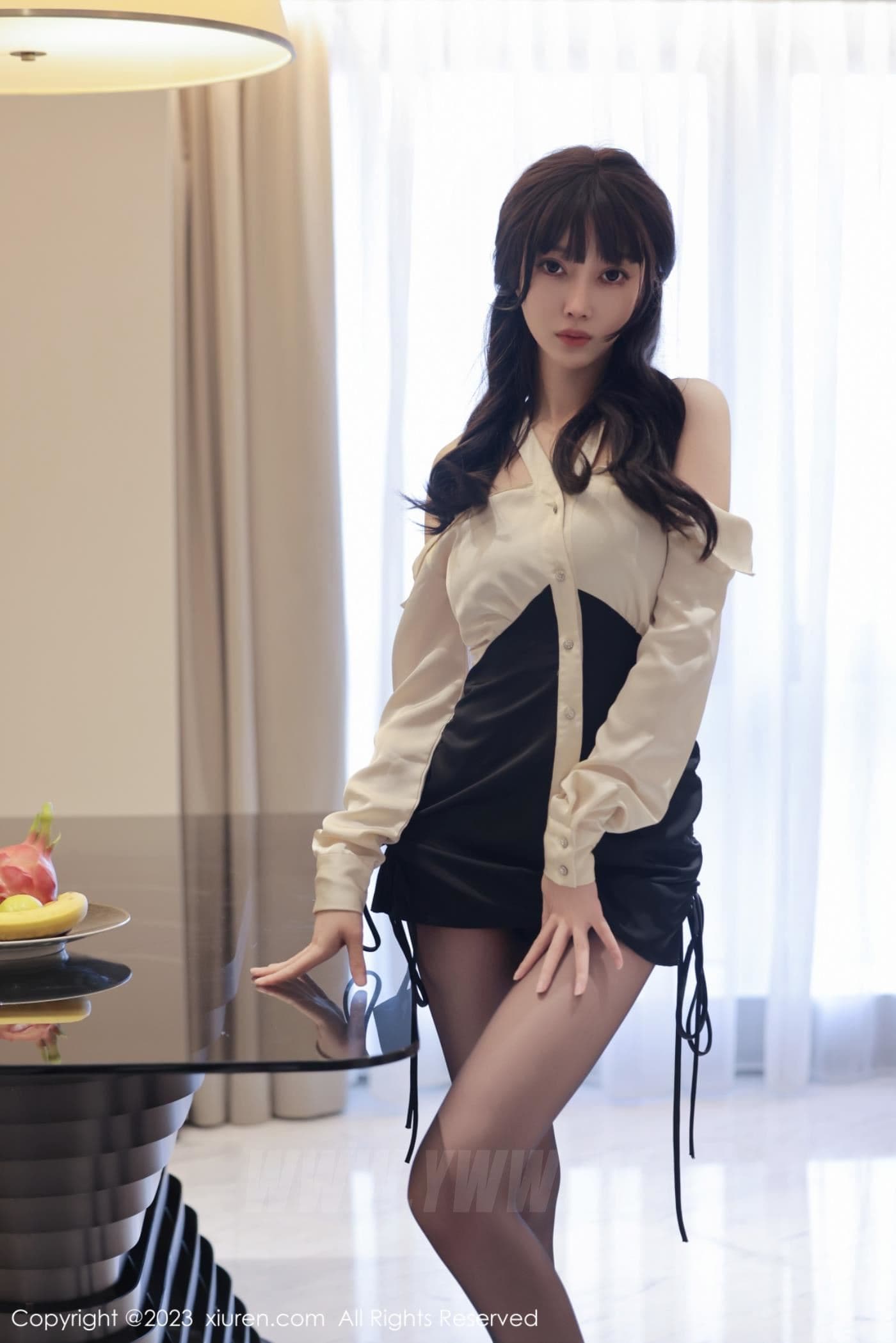 XiuRen秀人网 No.6929 玥儿玥er 黑丝美腿