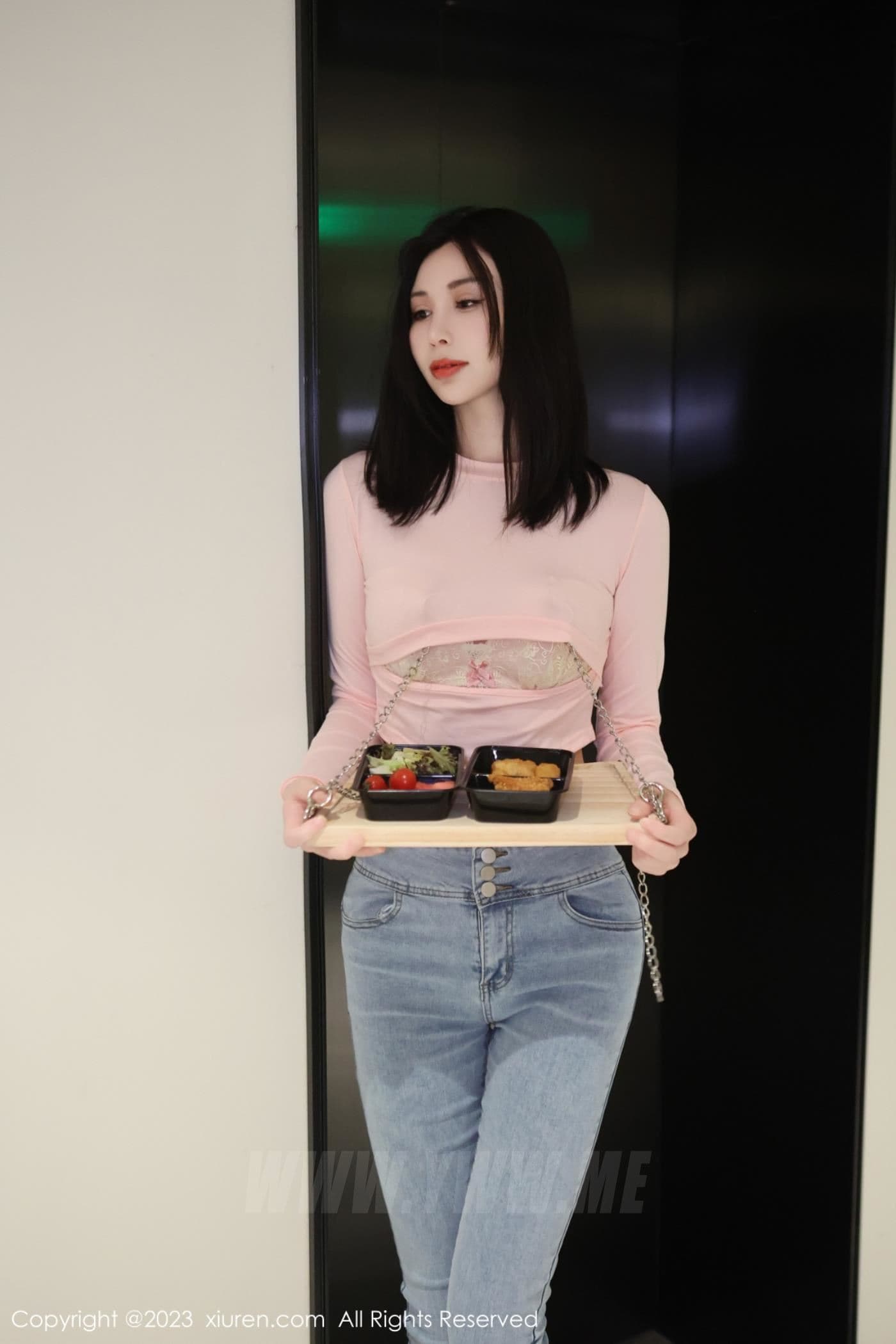 XiuRen秀人网 No.6992 曼柔 牛仔裤美腿
