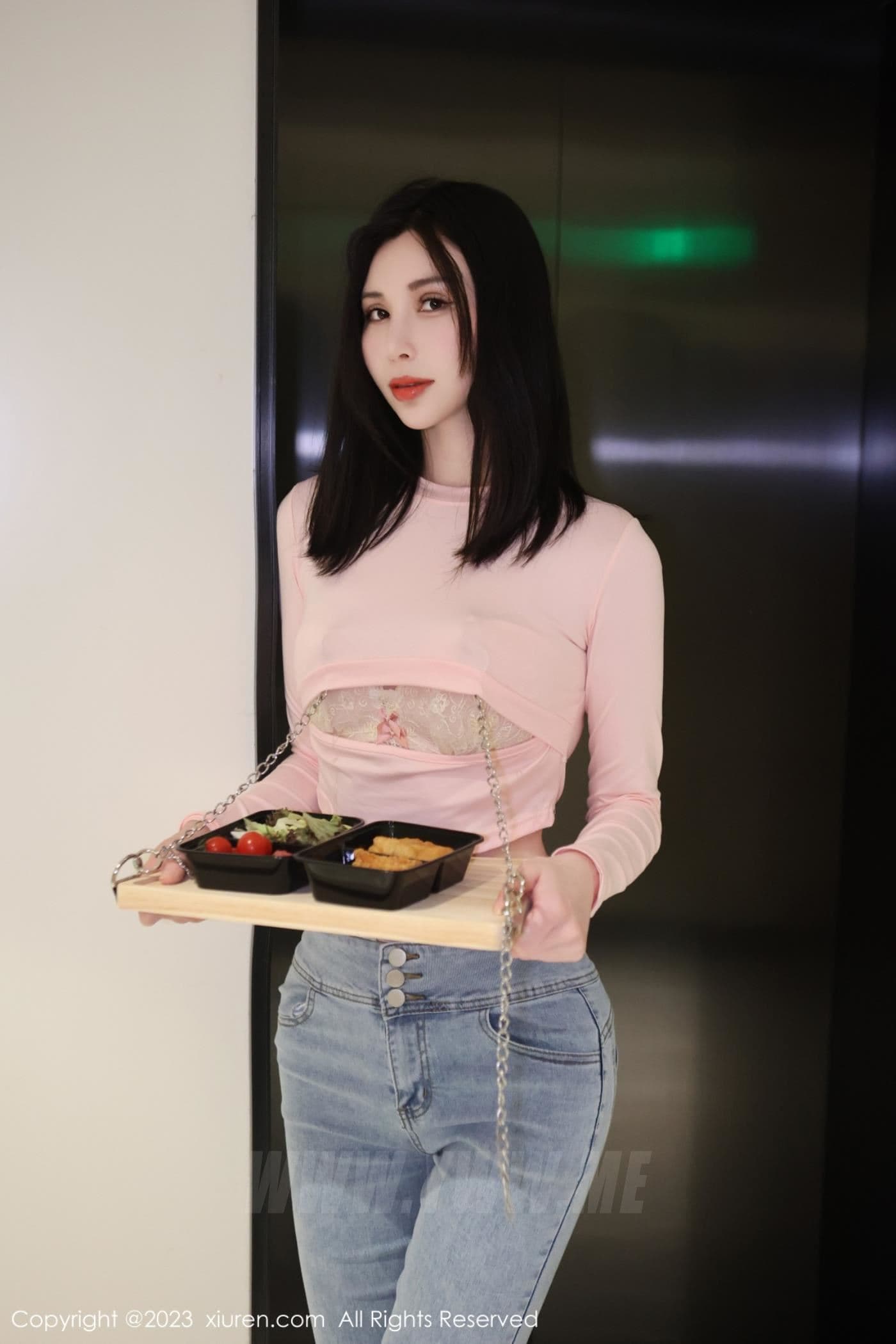 XiuRen秀人网 No.6992 曼柔 牛仔裤美腿