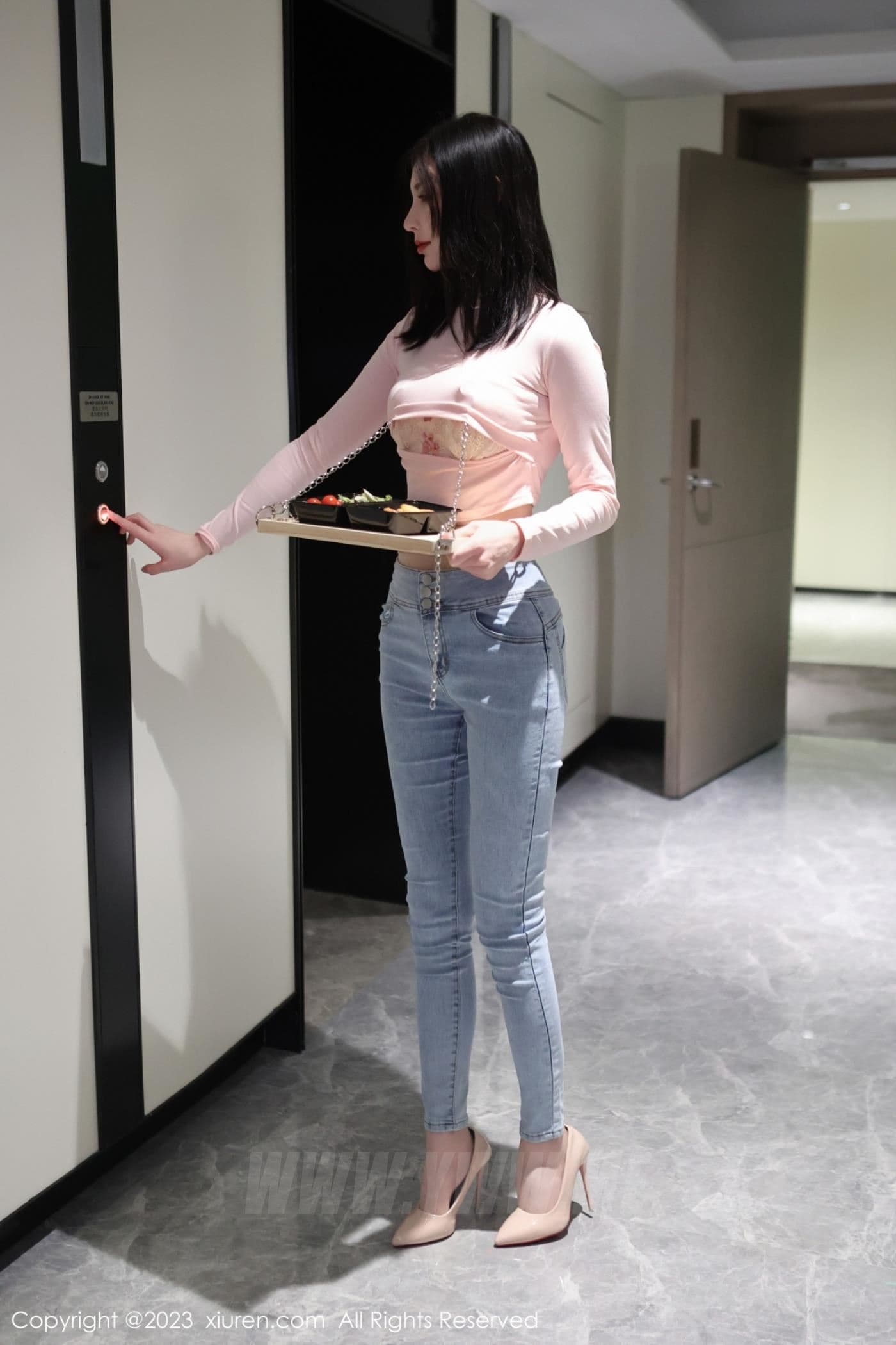 XiuRen秀人网 No.6992 曼柔 牛仔裤美腿
