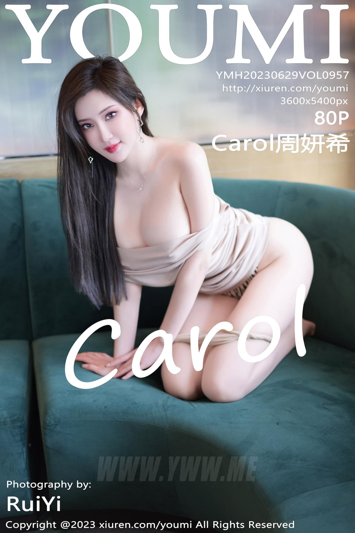 YOUMI尤蜜荟 VOL.957 Carol周妍希 丰腴美臀