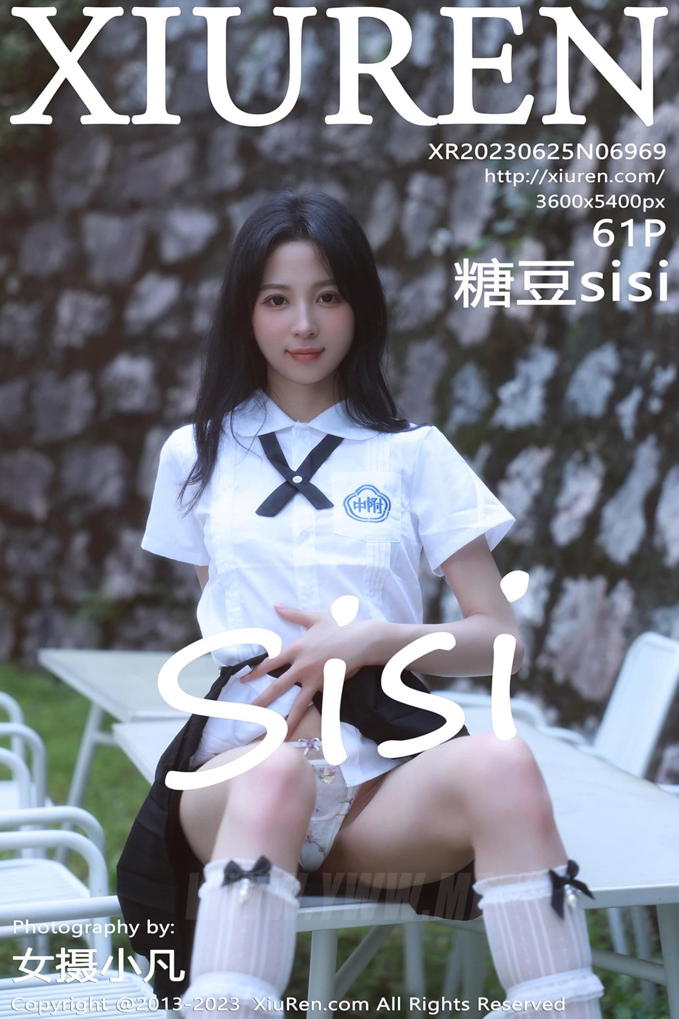 XiuRen秀人网 No.6969 糖豆sisi 清纯美臀