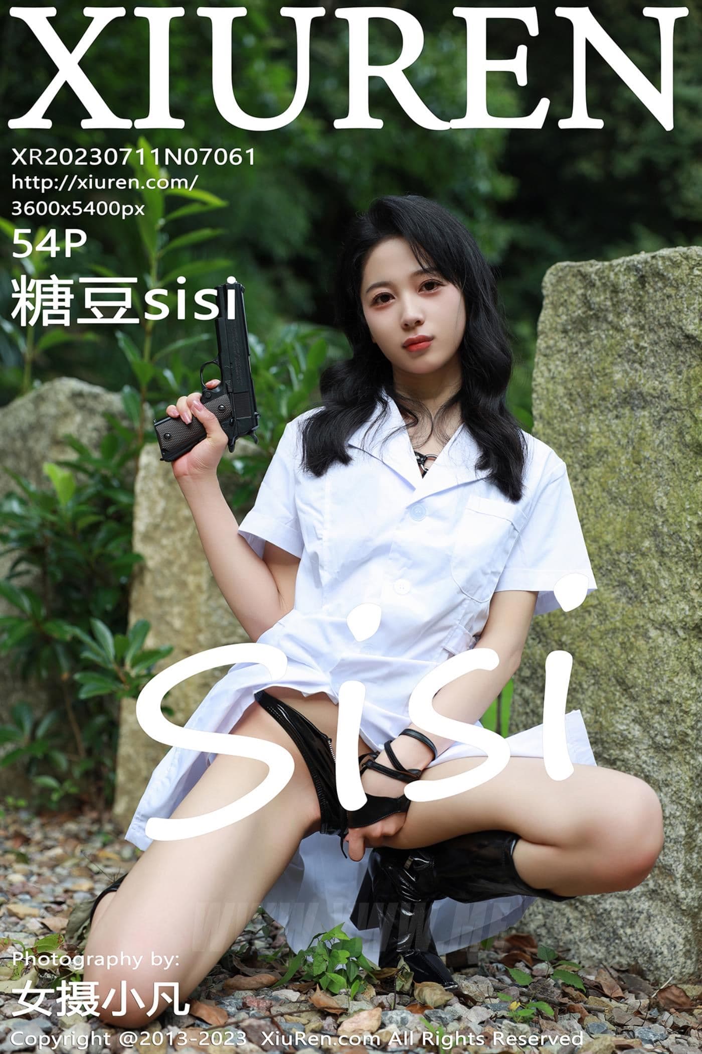 XiuRen秀人网 No.7061 糖豆sisi 皮靴美腿