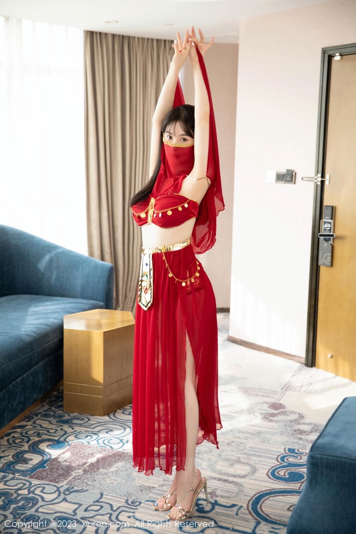 XiuRen秀人网 No.7103 柚琪Rich 舞娘美腿