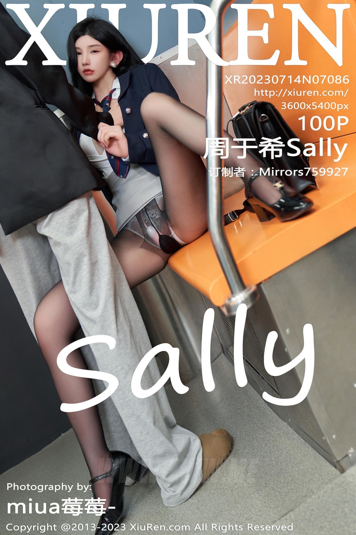 XiuRen秀人网 No.7086 周于希Sally 制服短裙