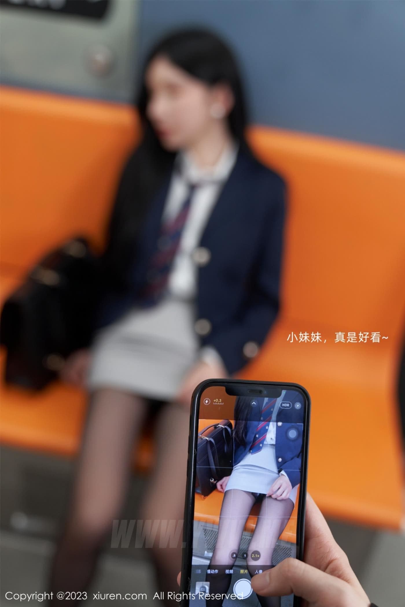 XiuRen秀人网 No.7086 周于希Sally 制服短裙